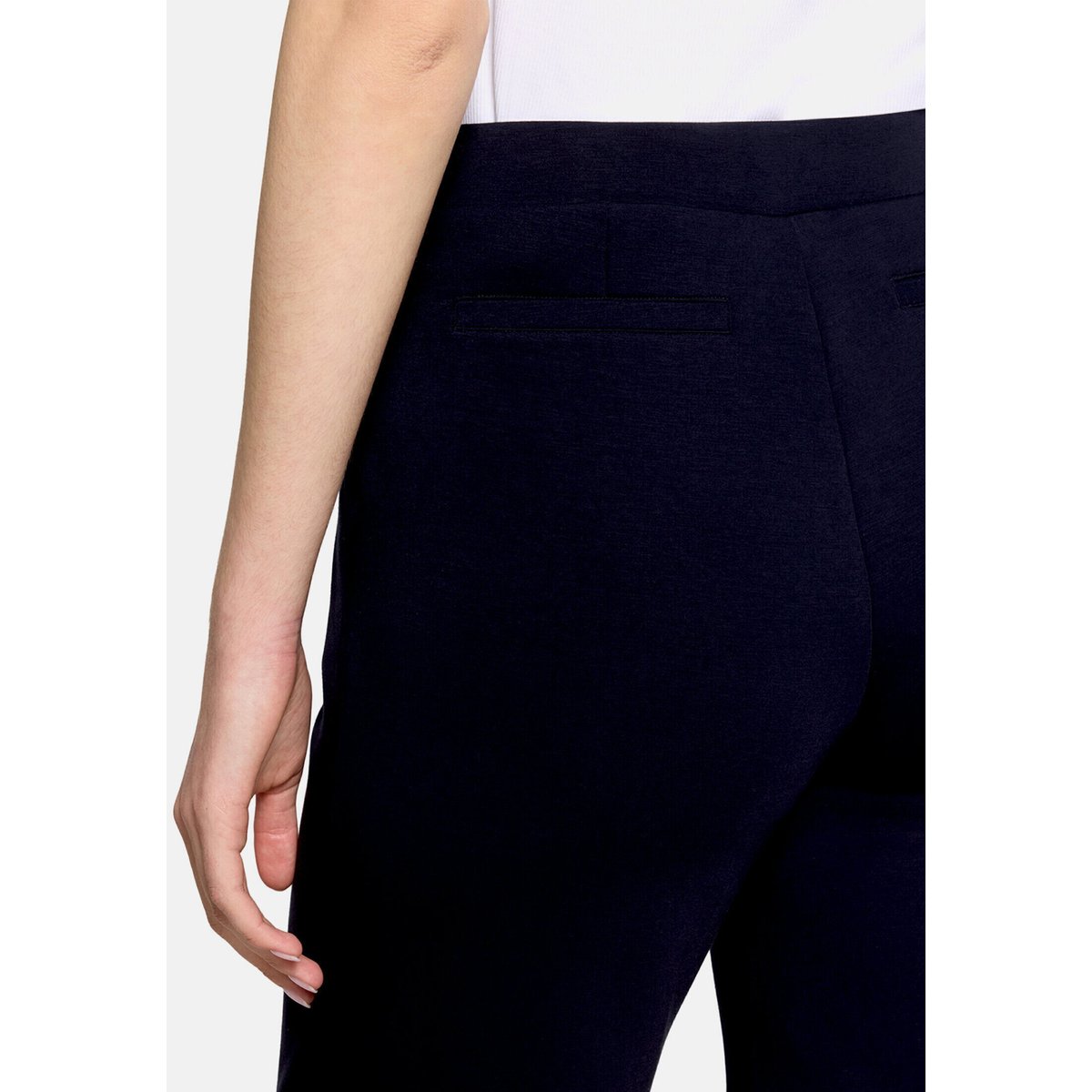 Pantalon à enfiler à poches extérieures dark sky, BETTY BARCLAY
