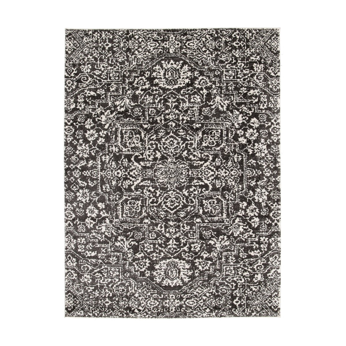 Tapis en relief doux et moderne MIRZA gris foncé, AFK LIVING