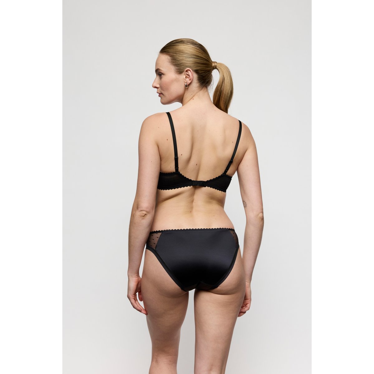 Slip brésilien NOOVA noir, MARIE JO
