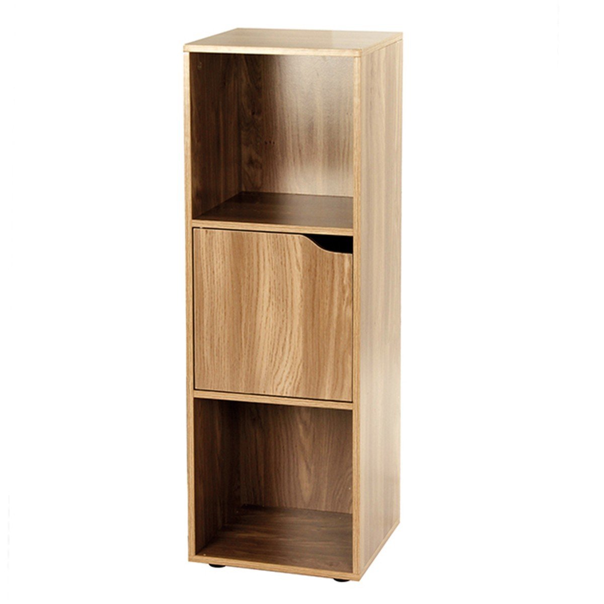 Meuble 3 cases avec une porte - Modu bois, CALICOSY