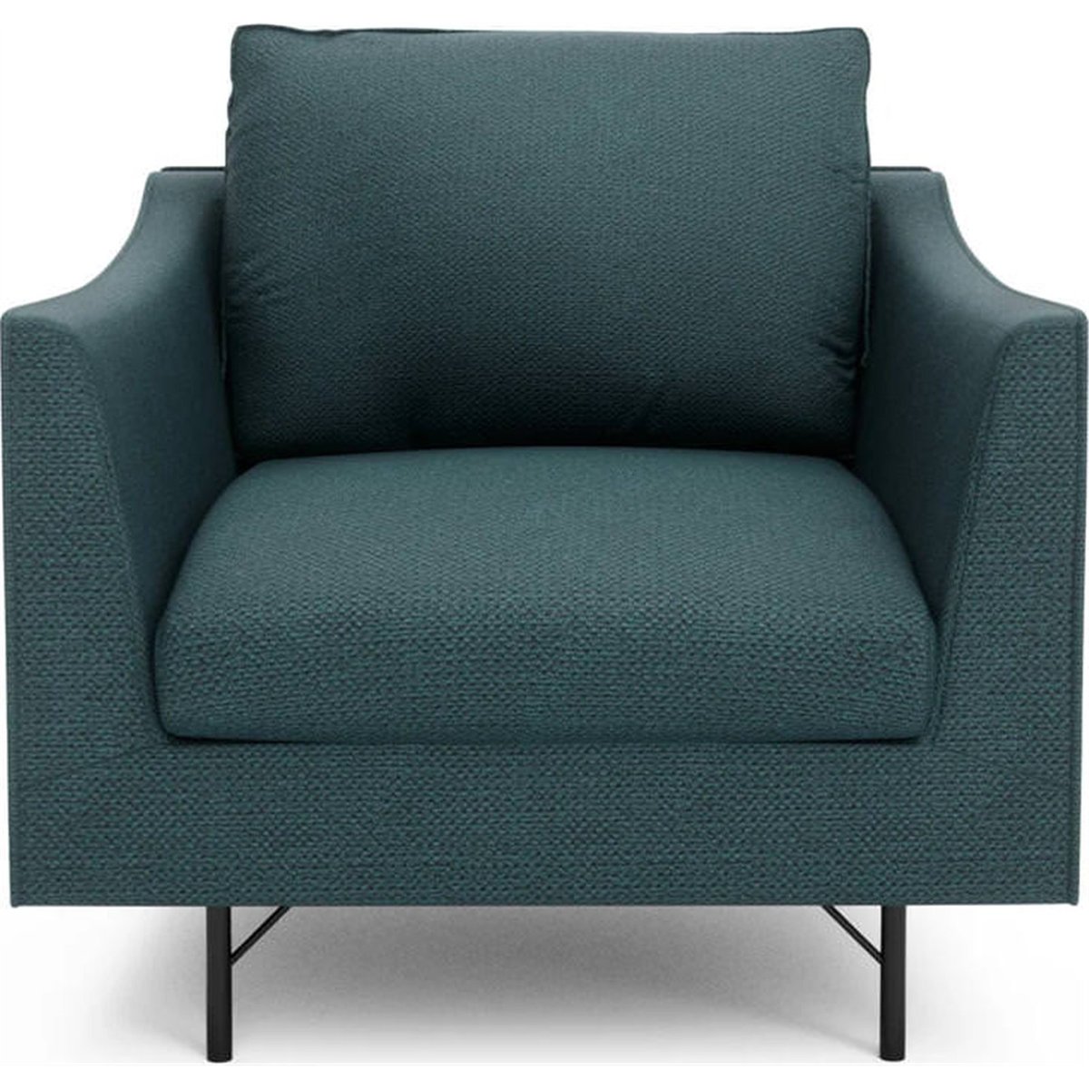 Fauteuil compact ALFAMA au confort enveloppant bordeaux, RECOLLECTION