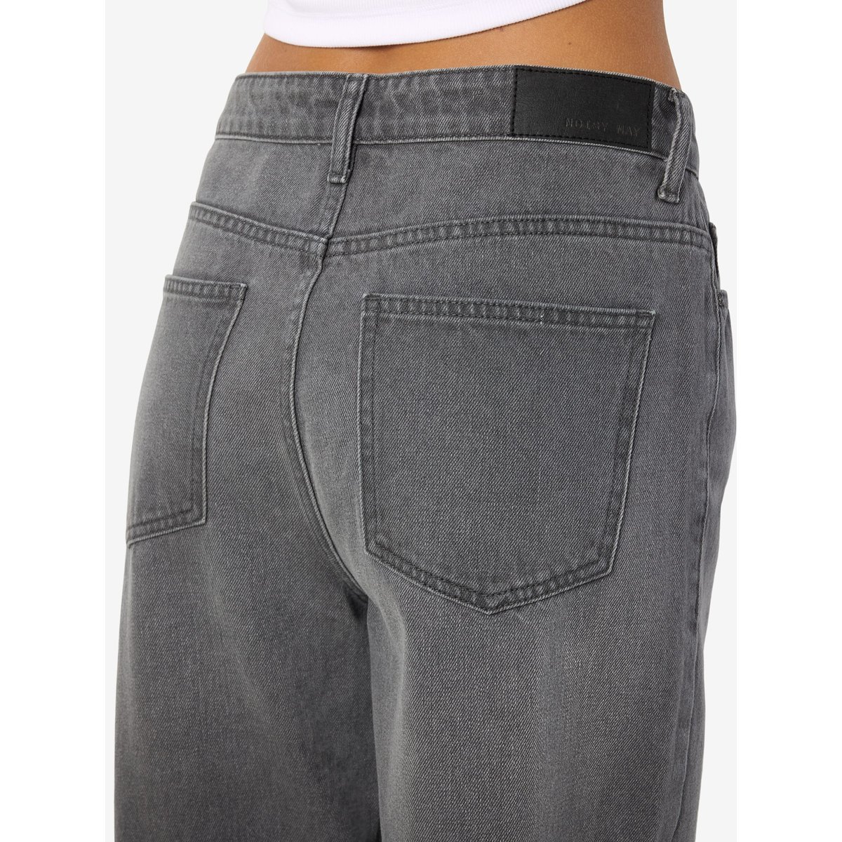 Jean Coupe Baggy medium grey denim, NOISY MAY