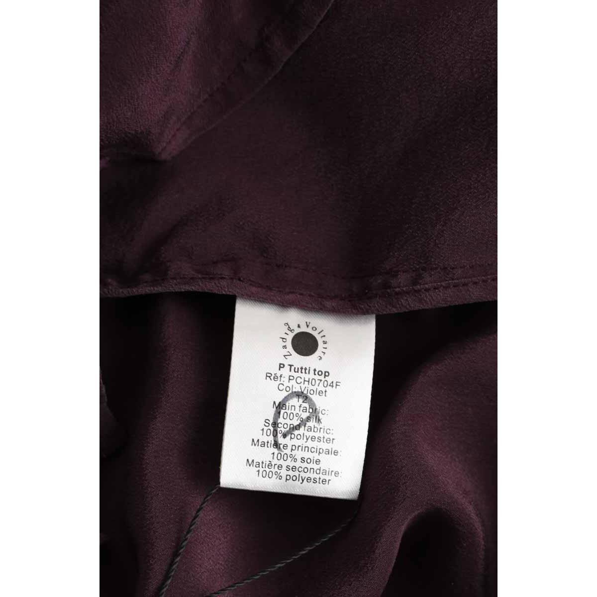 Blouse - Bon État bordeaux, ZADIG&VOLTAIRE