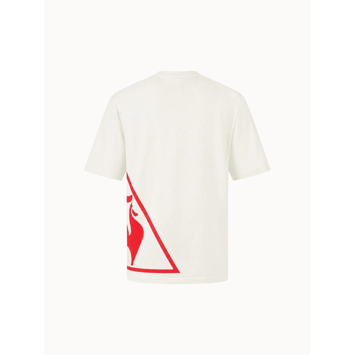 T-shirt oversize L'Amour du Sport en jersey de coton L'AMOUR DU SPORT marshmallow, LE COQ SPORTIF