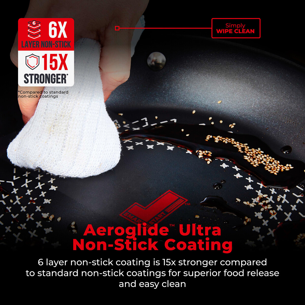 28cm Smart Start Ultra Forged Multi-Pan black, TOWER