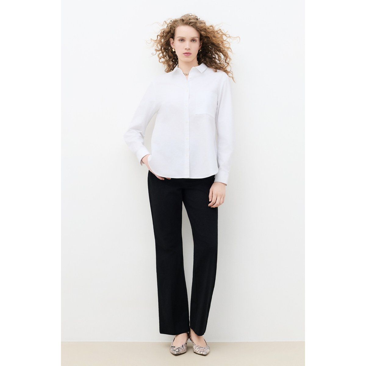 Chemise Clothilde blanc, CAROLL