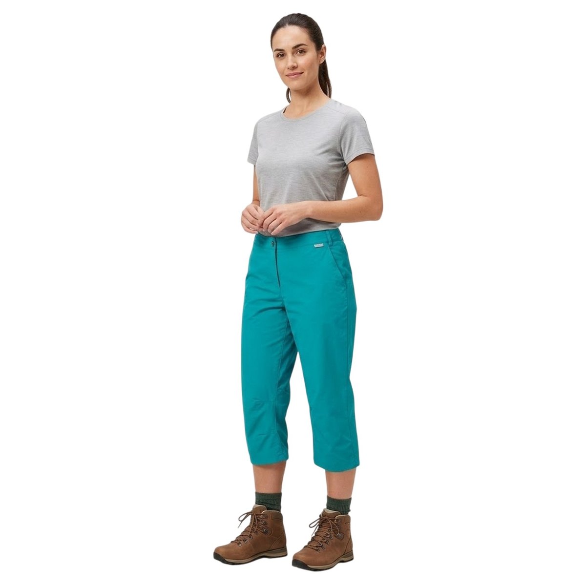 Pantalon uni à jambes droites CHASKA bleu email, REGATTA