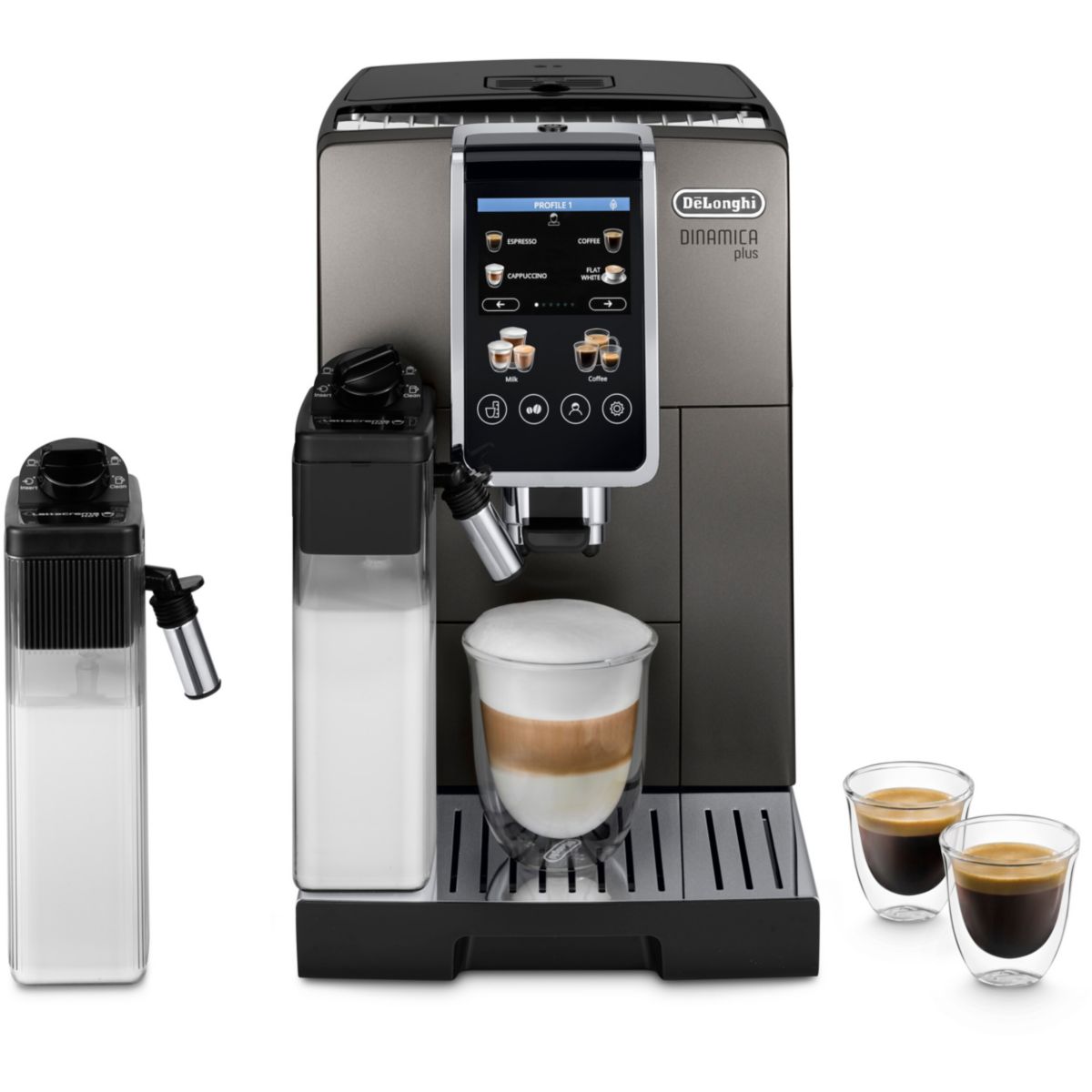 Expresso Broyeur FEB3895.TB Dinamica plus couleur unique, DELONGHI