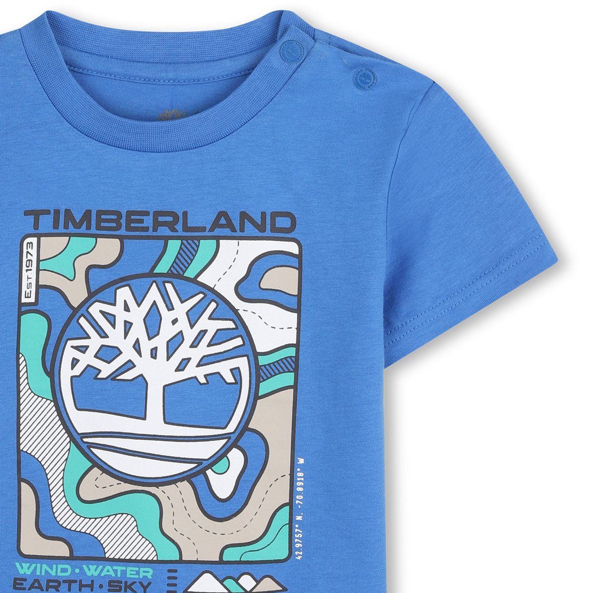 Tee-shirt manches courtes surf blue, TIMBERLAND