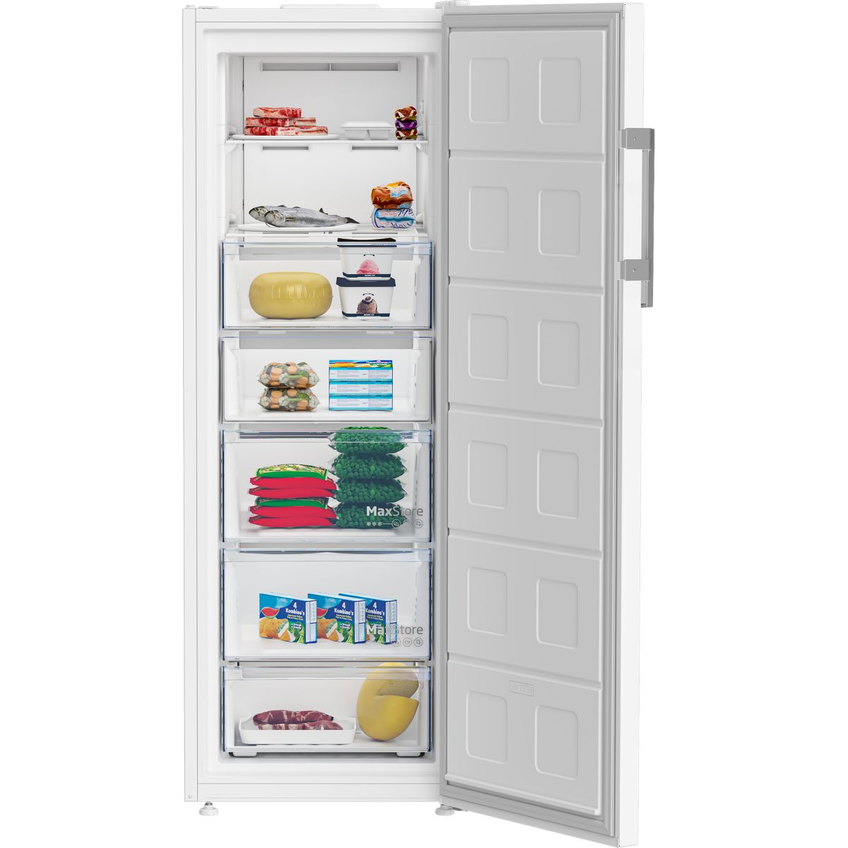 Congélateur armoire B5RFNE295W couleur unique, BEKO