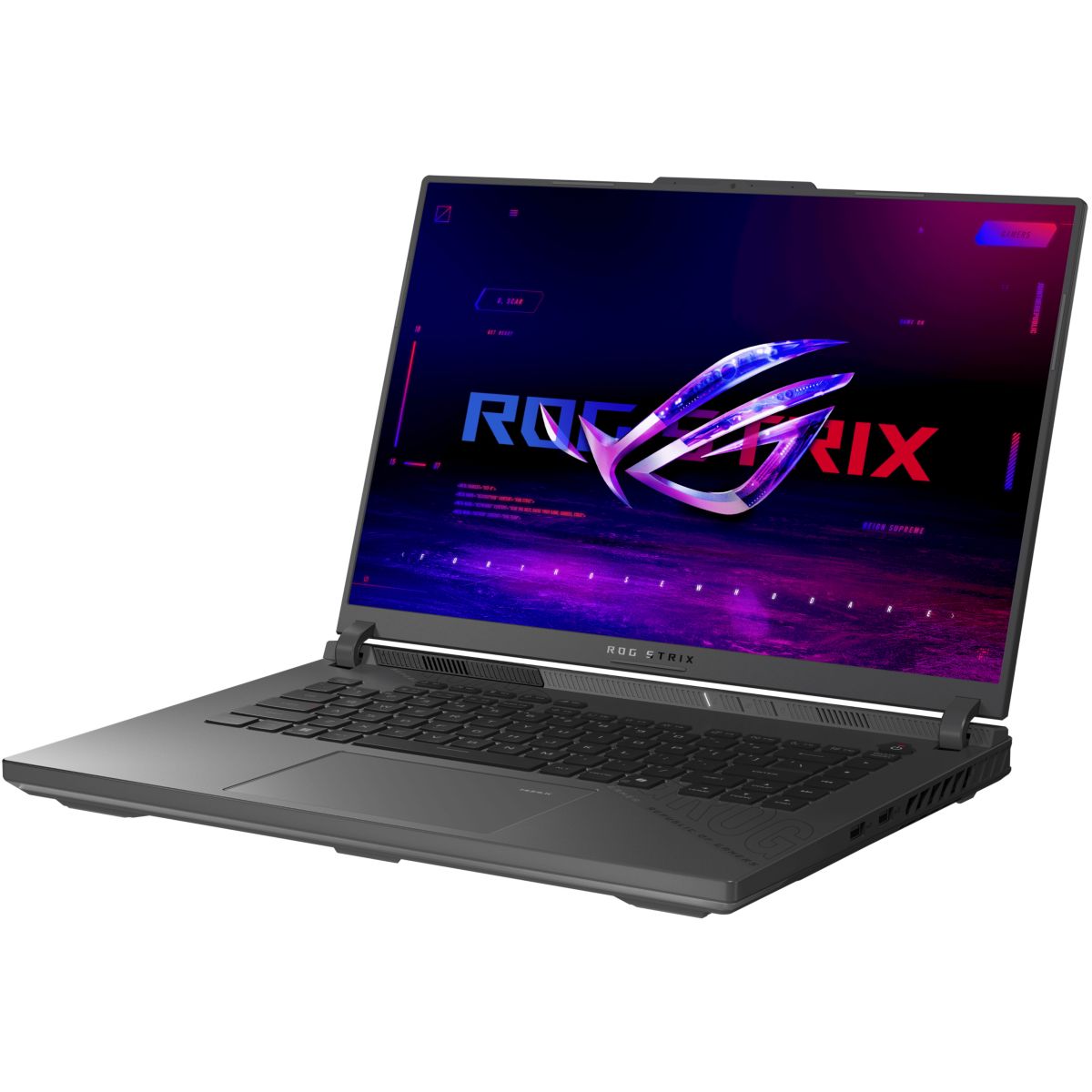 PC Gamer Rog Strix 16" WUXGA 165Hz AMD Ryzen 9 8940HX Nvidia GeForce RTX 5070 Ti 32 Go RAM DDR5 SSD 1 To couleur unique, ASUS