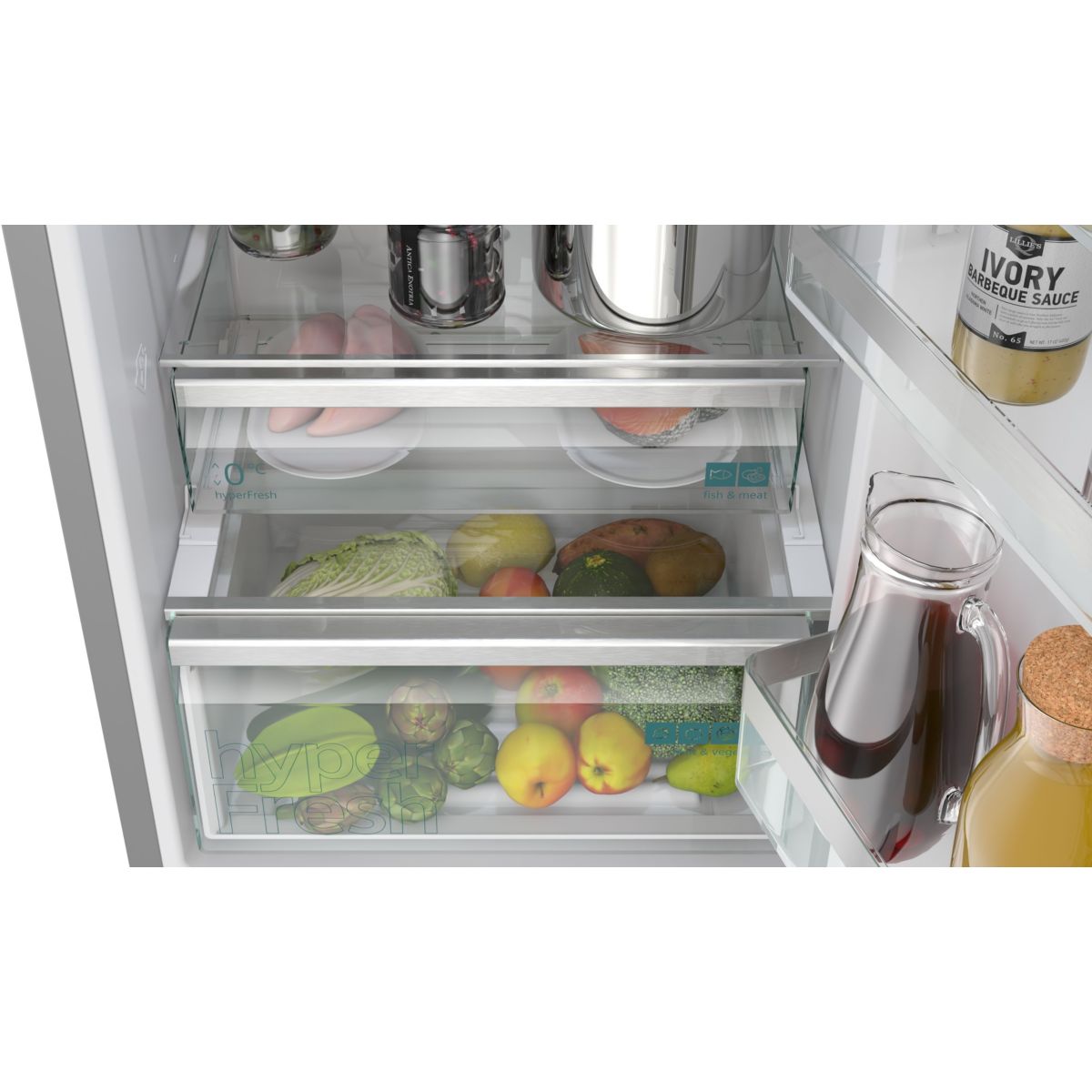 Réfrigérateur combiné KG39NVICG couleur unique, SIEMENS