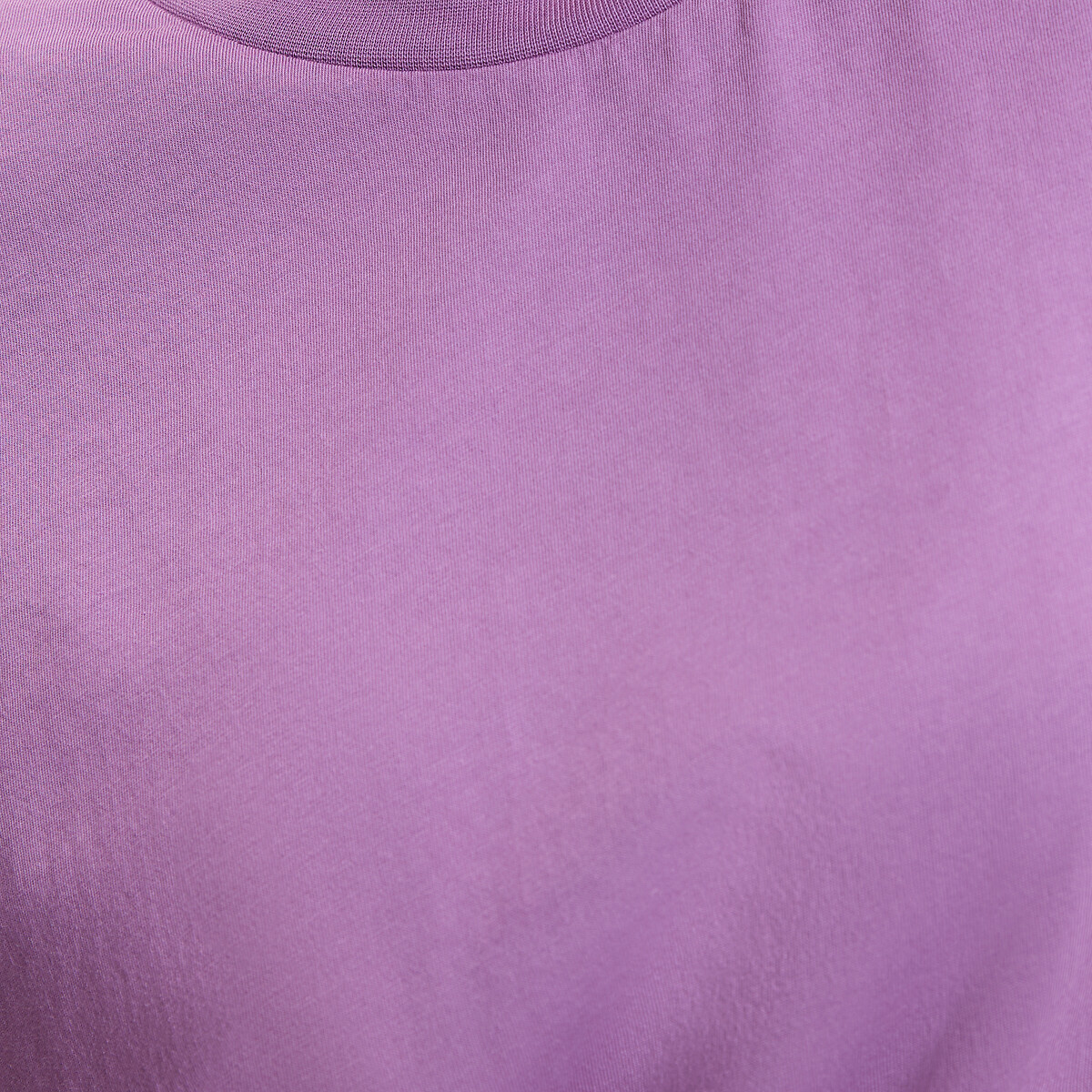 Lange, mouwloze T-shirtjurk violet, LA REDOUTE COLLECTIONS