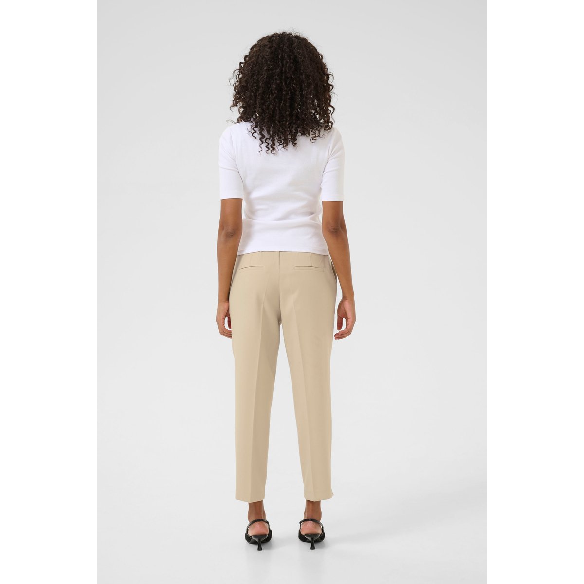 Pants Suiting beige feather gray, KAFFE