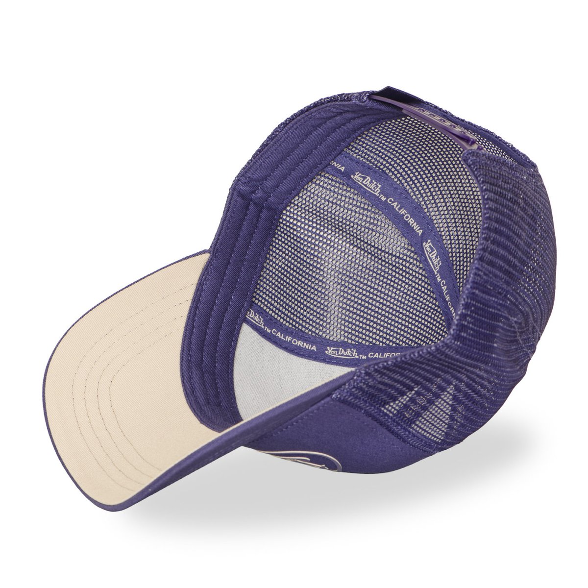 Casquette Trucker Log violet/jaune, VON DUTCH