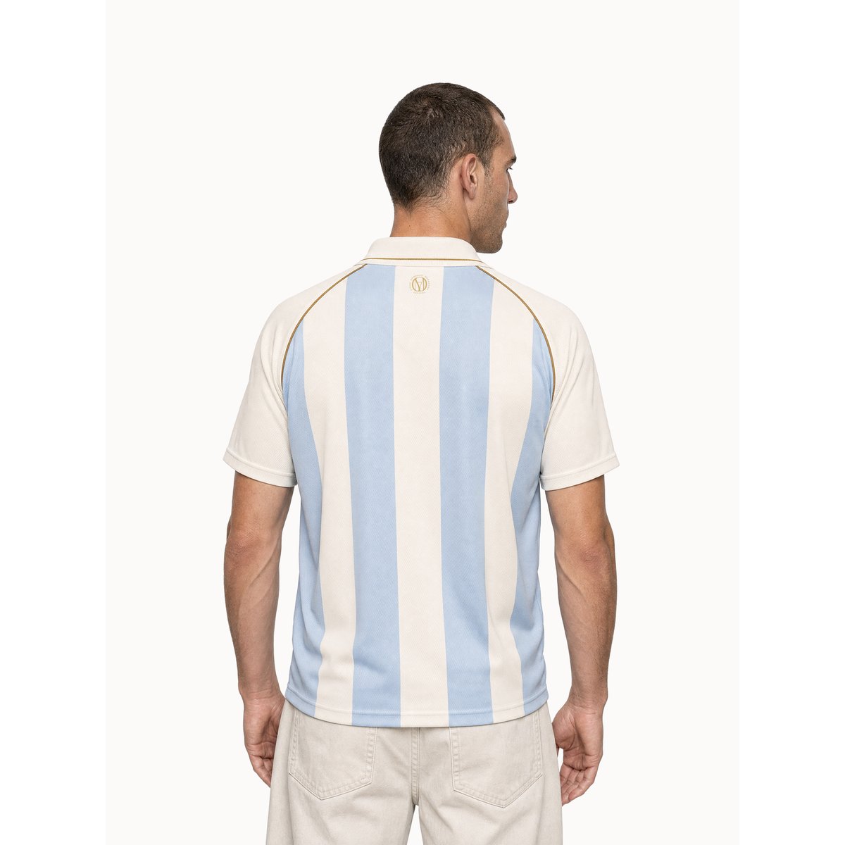 Maillot de foot col polo Le Coq Sportif x Maradona LCS CUP marshmallow, LE COQ SPORTIF
