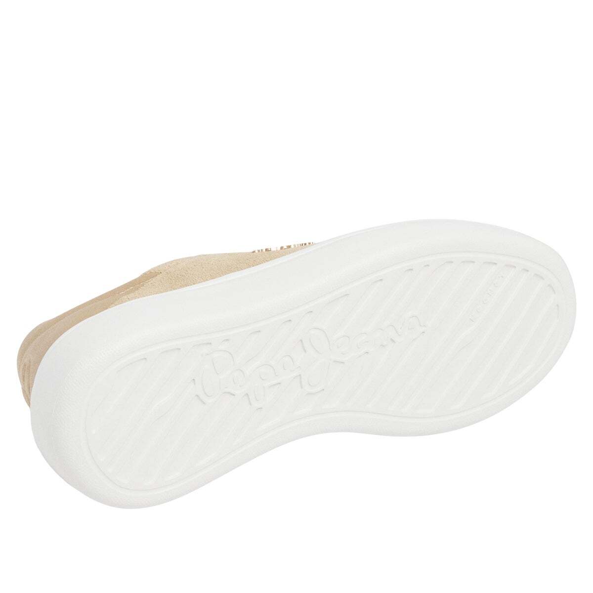 Yara - Baskets En Daim À Semelle Cupsole beige sable, PEPE JEANS