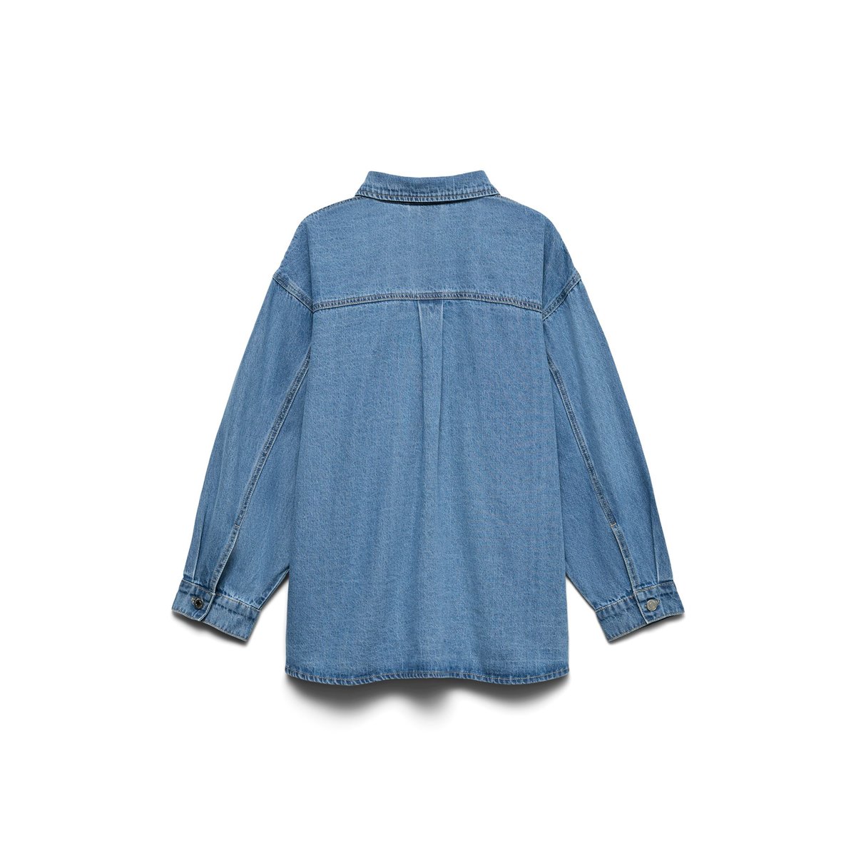 Chemise En Denim medium blue denim, VERO MODA