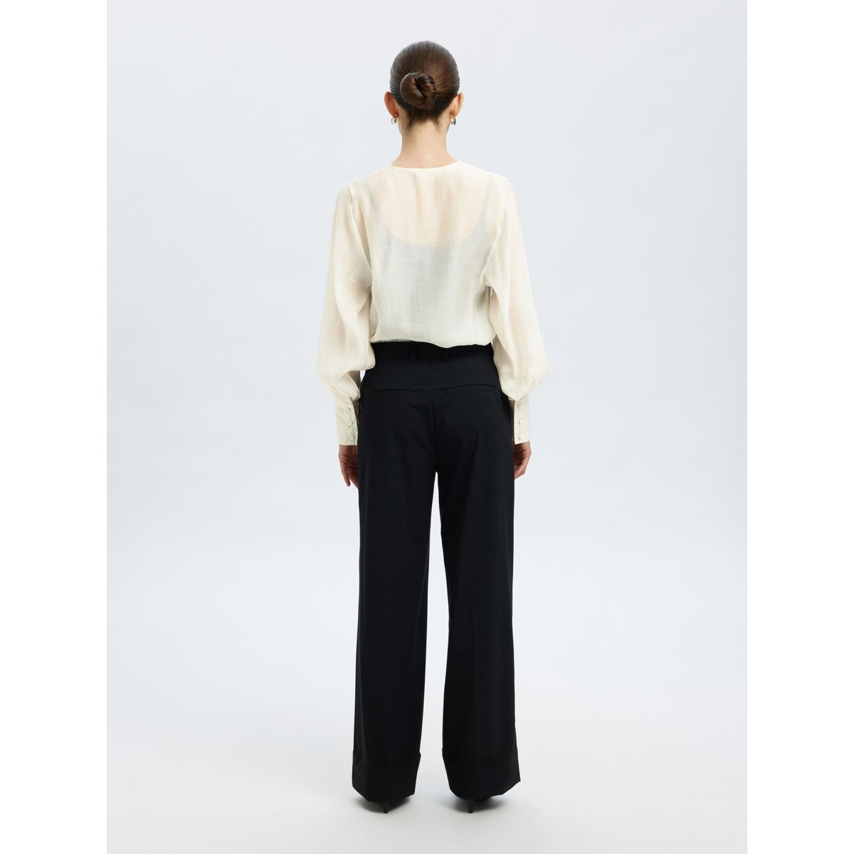 Blouse À Manches Longues birch, SELECTED