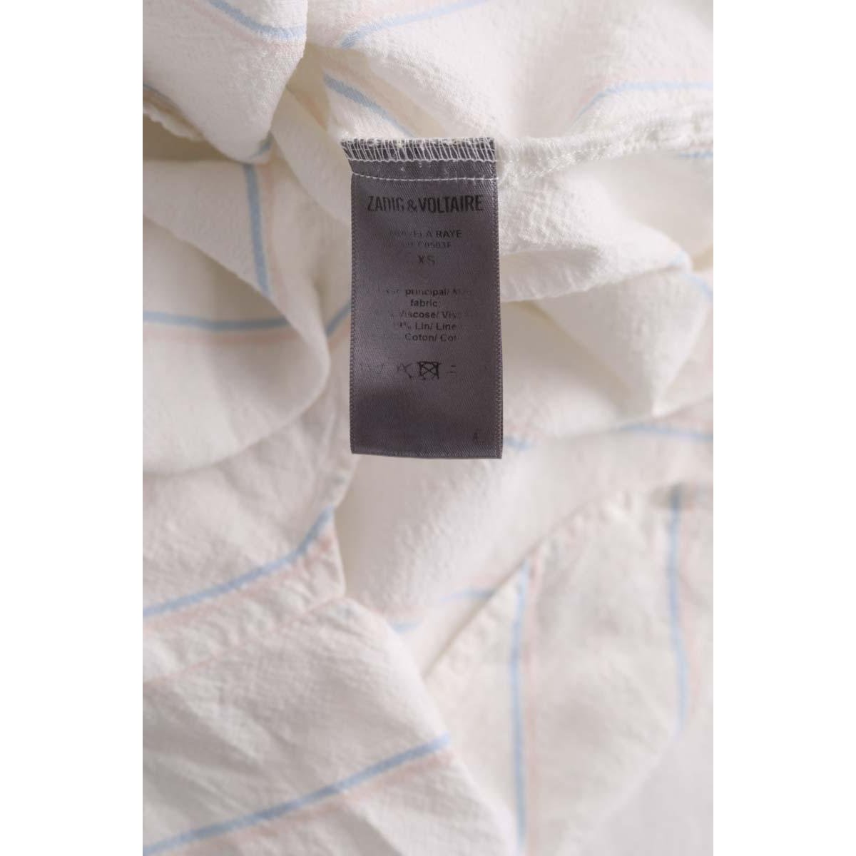 Blouse - Très Bon État blanc, ZADIG&VOLTAIRE
