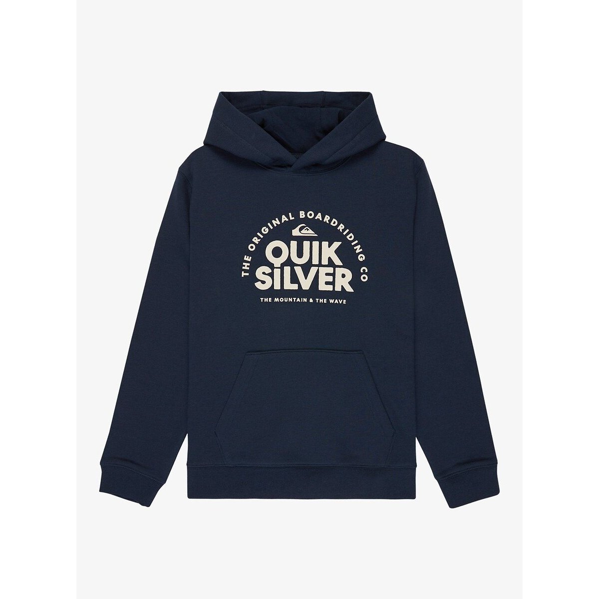 Sweat à capuche, motif devant bleu marine, QUIKSILVER