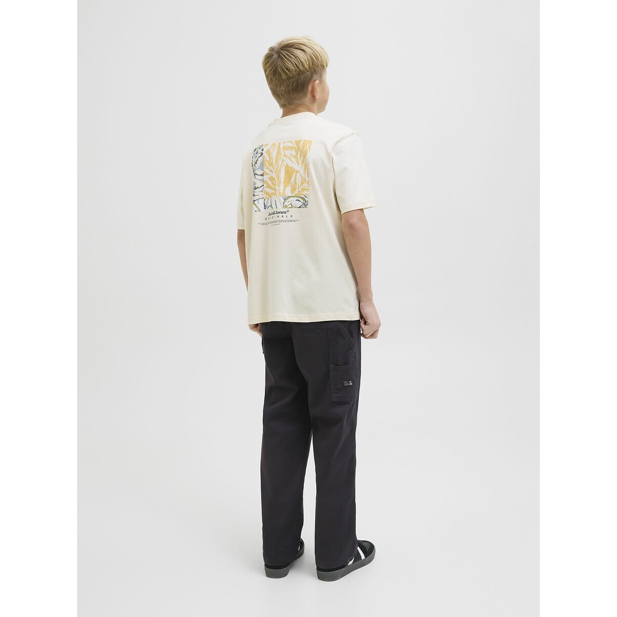 Pantaloni cargo nero , JACK & JONES JUNIOR