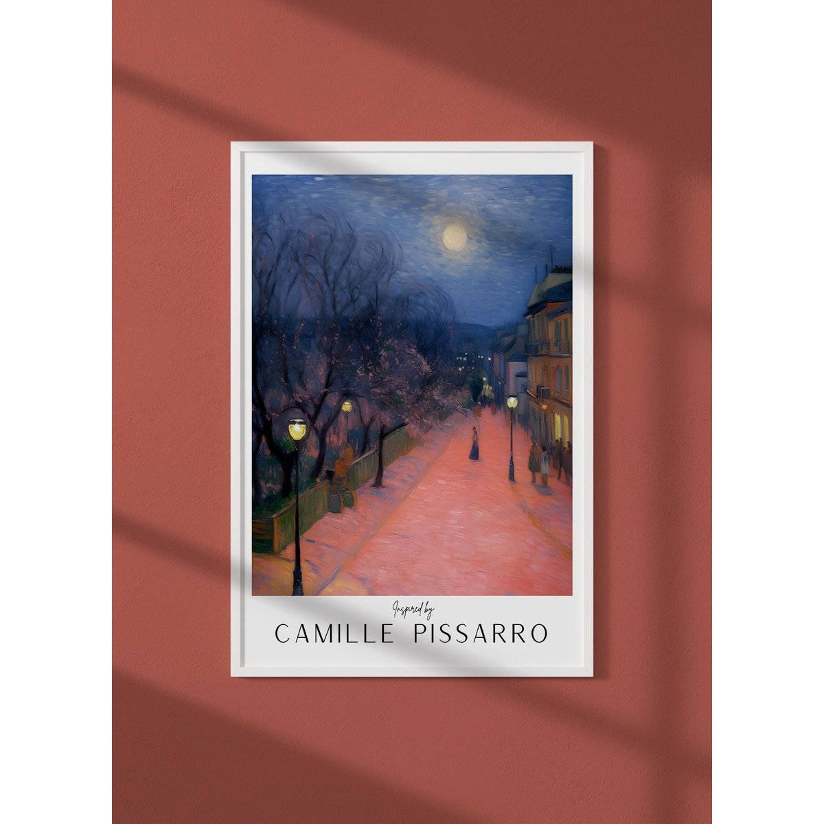Affiche Camille Pissarro n°1 blanc, L'AFFICHERIE