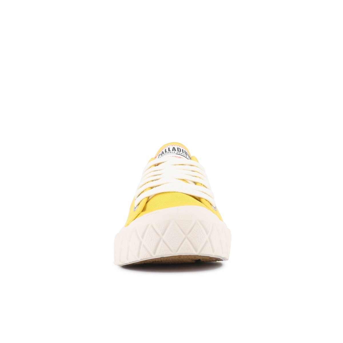 Baskets montantes en coton PALLA ACE CVS ORG super lemon, PALLADIUM