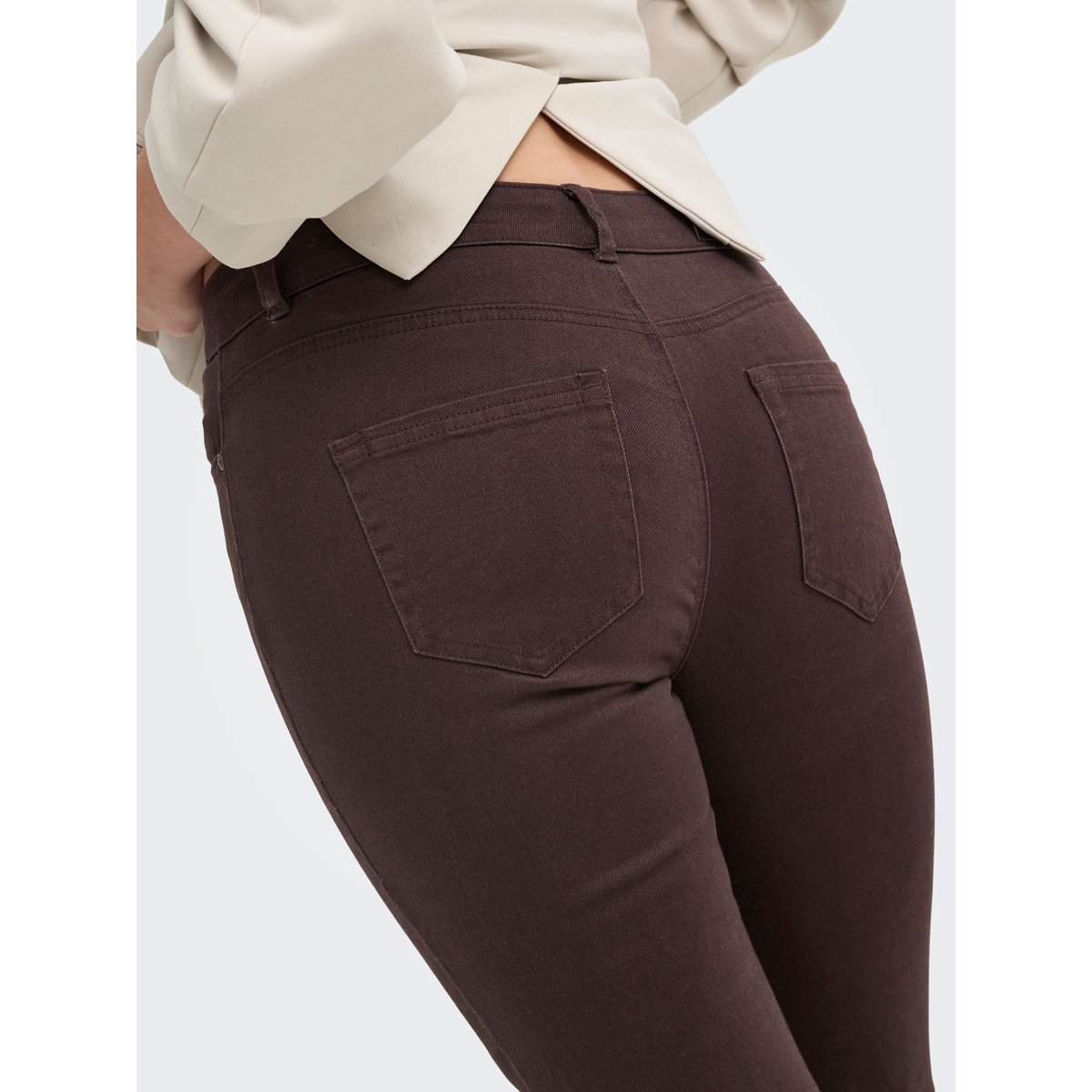 Pantalon Classique black coffee, ONLY