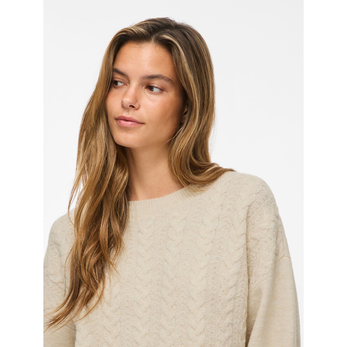 Pull En Maille gris - birch1, VILA
