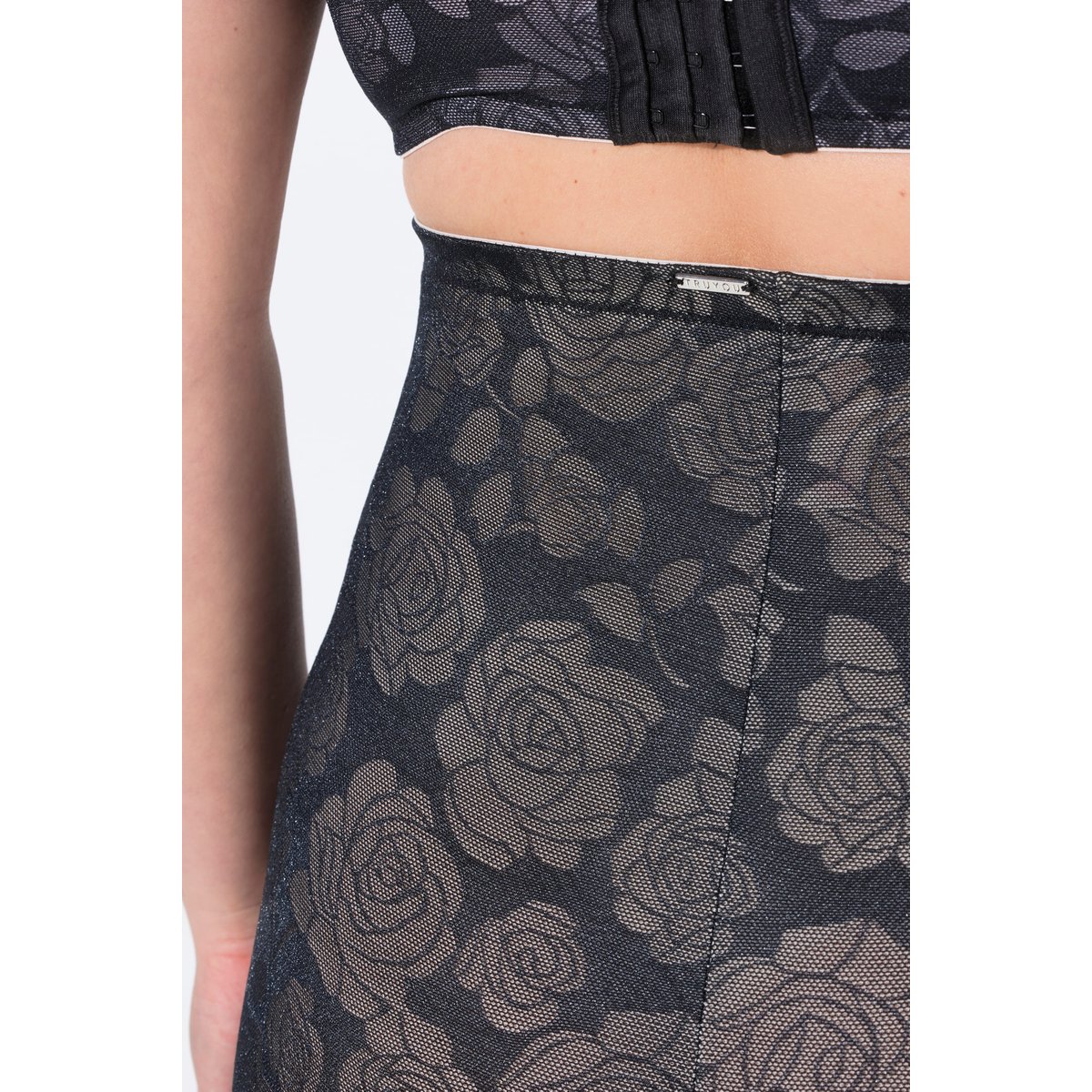 Panty gainant TRUYOU en dentelle. Taille noir, ULLA POPKEN