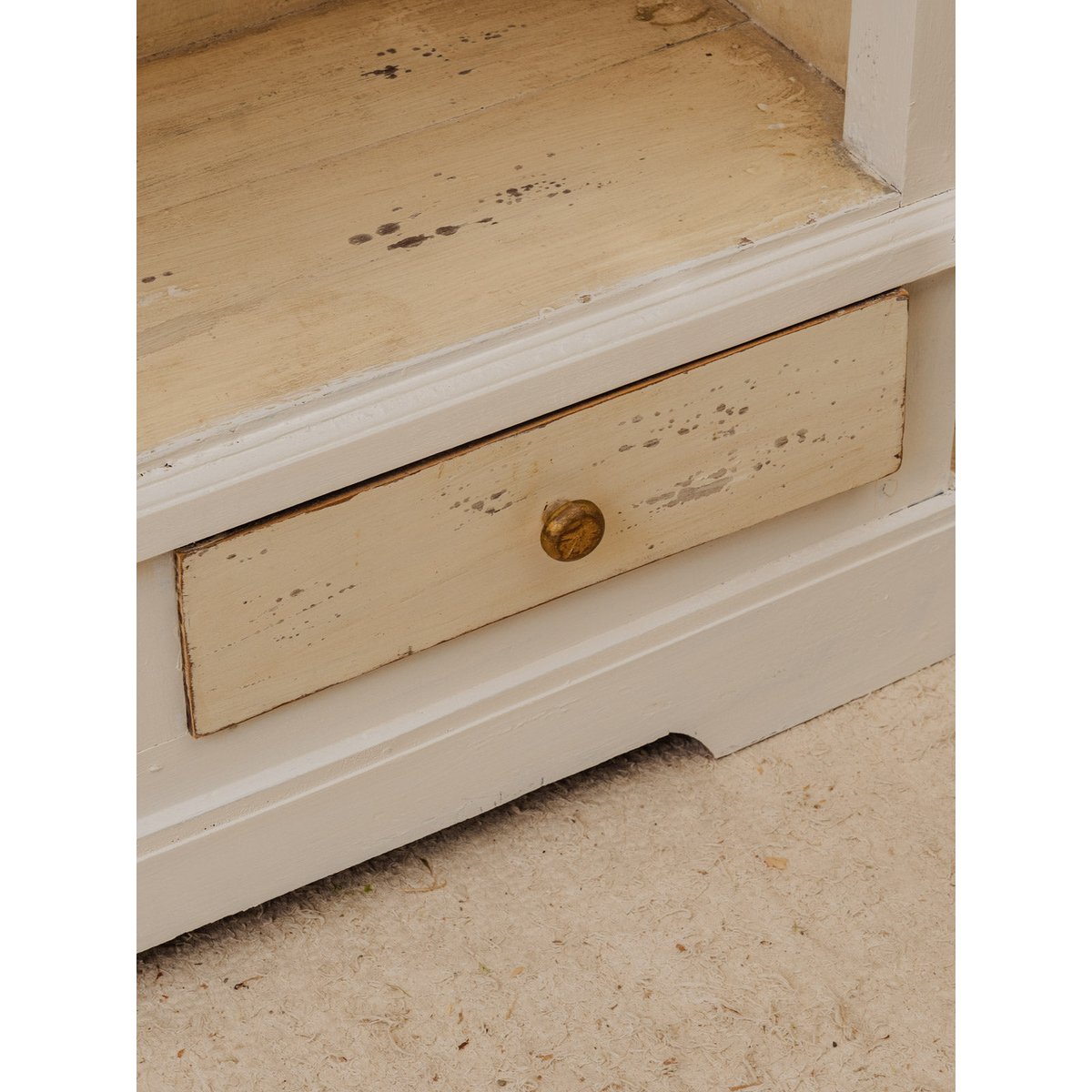 Vaisselier en bois blanc Maximilien N°395 - Bon état blanc, DEBONGOUT