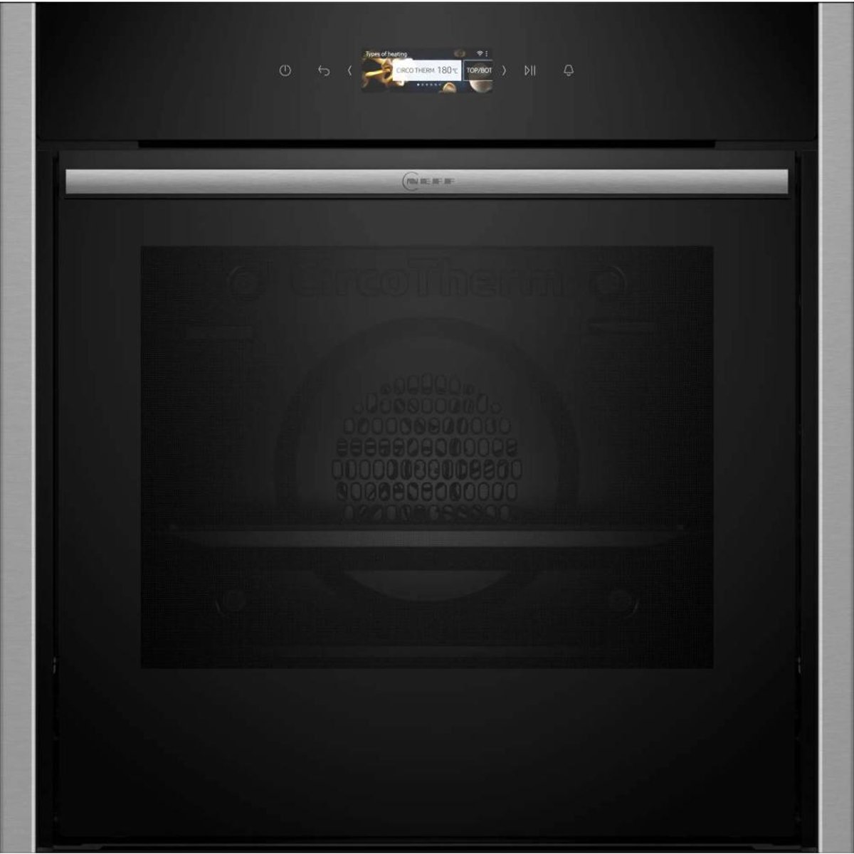 Four pyrolyse B54CR71N0 inox, NEFF