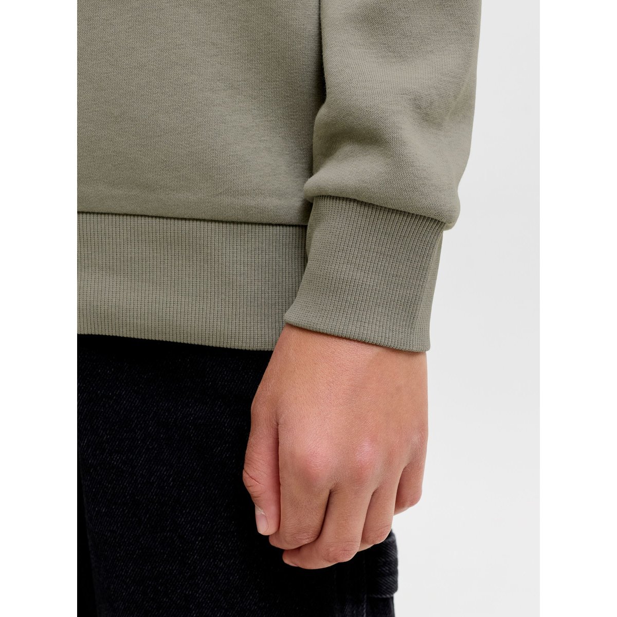 Sweat-Shirt vetiver, JACK & JONES JUNIOR