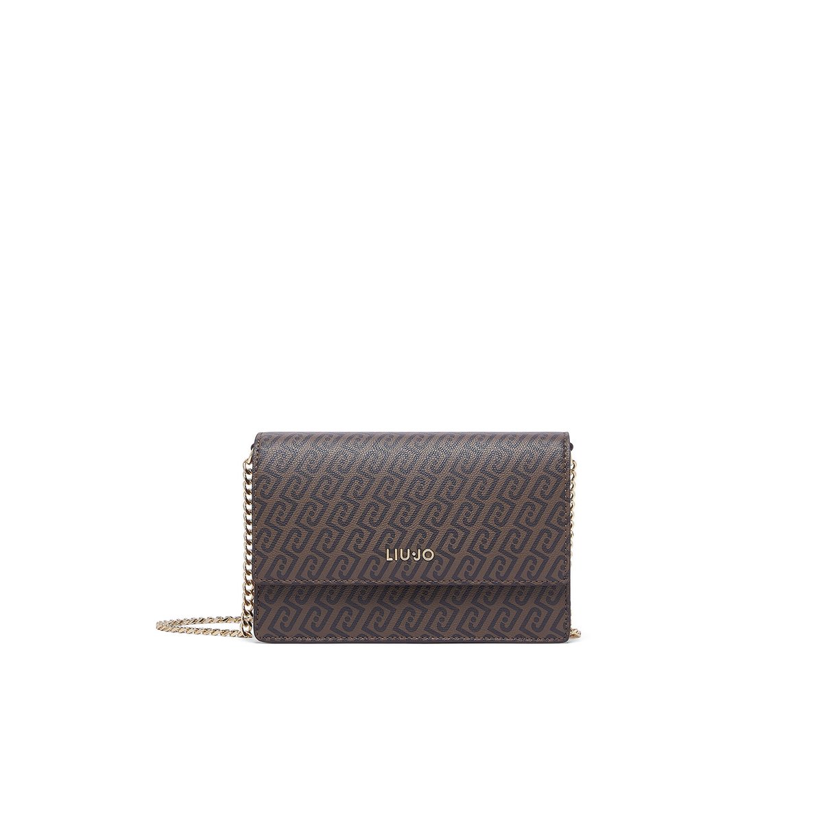 Petit Sac Bandoulière Monogramme beige, LIU JO