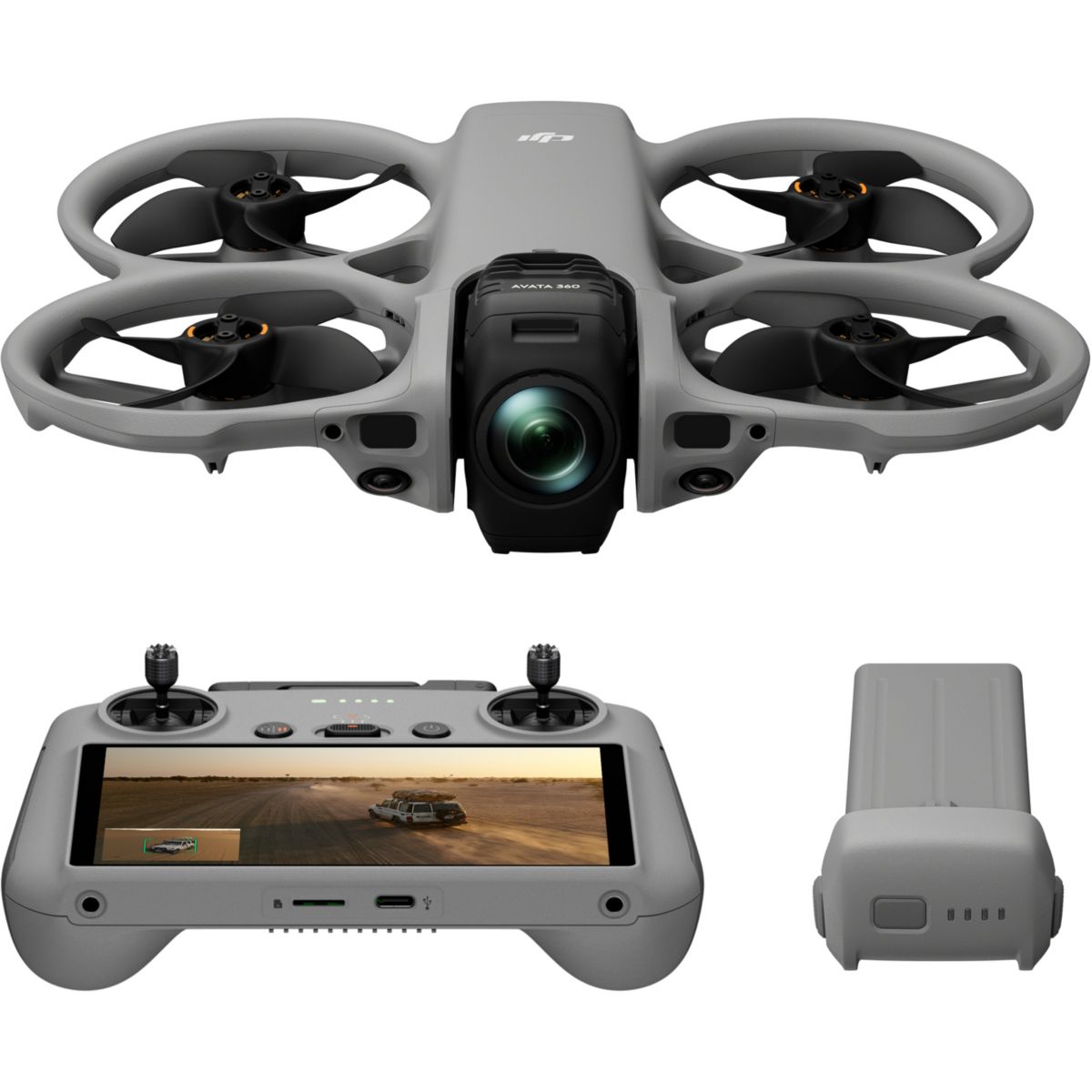 Drone Avata 360 (RC 2) gris, DJI