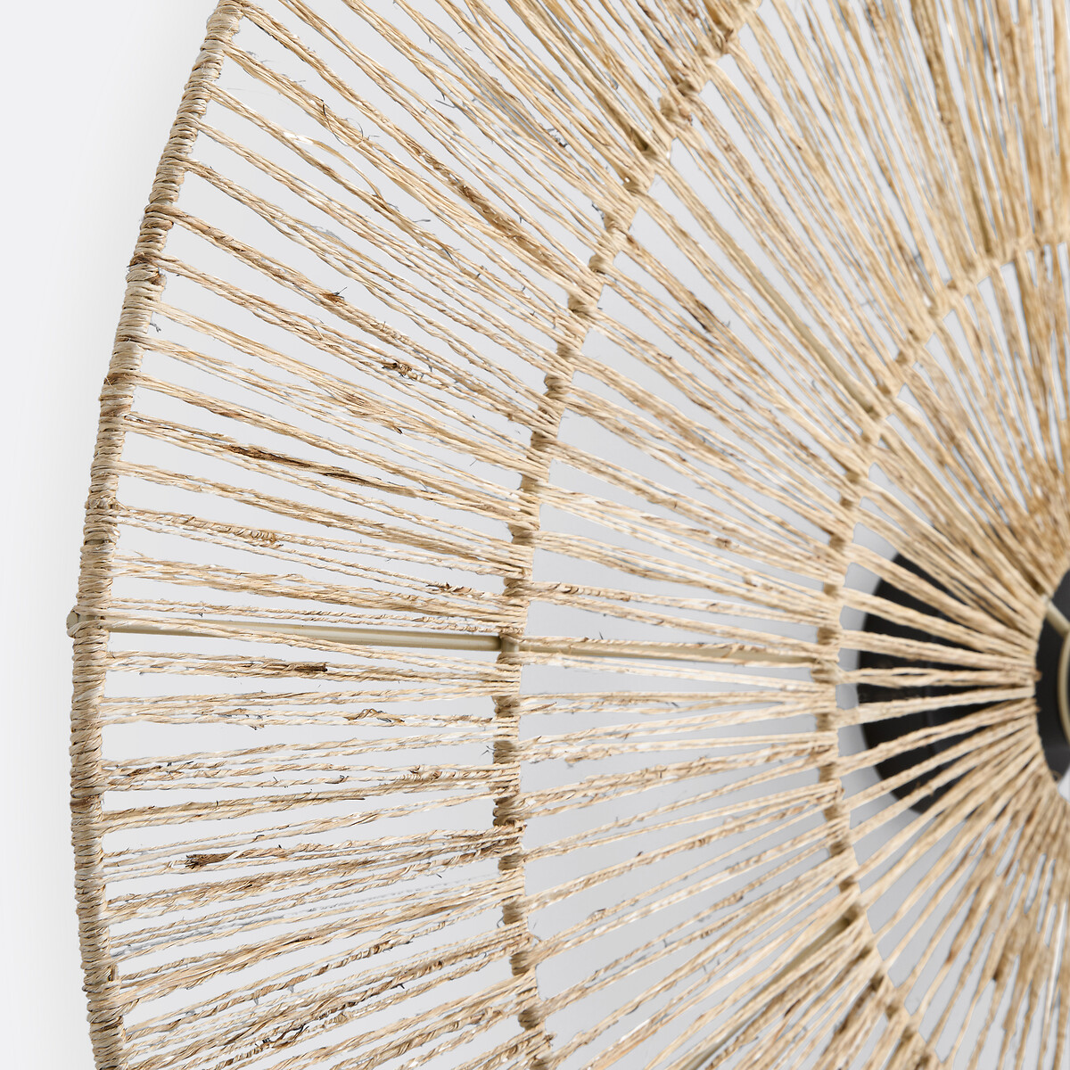 Applique ou plafonnier, rond, diamètre 80 cm, YAKU naturel, LA REDOUTE INTERIEURS