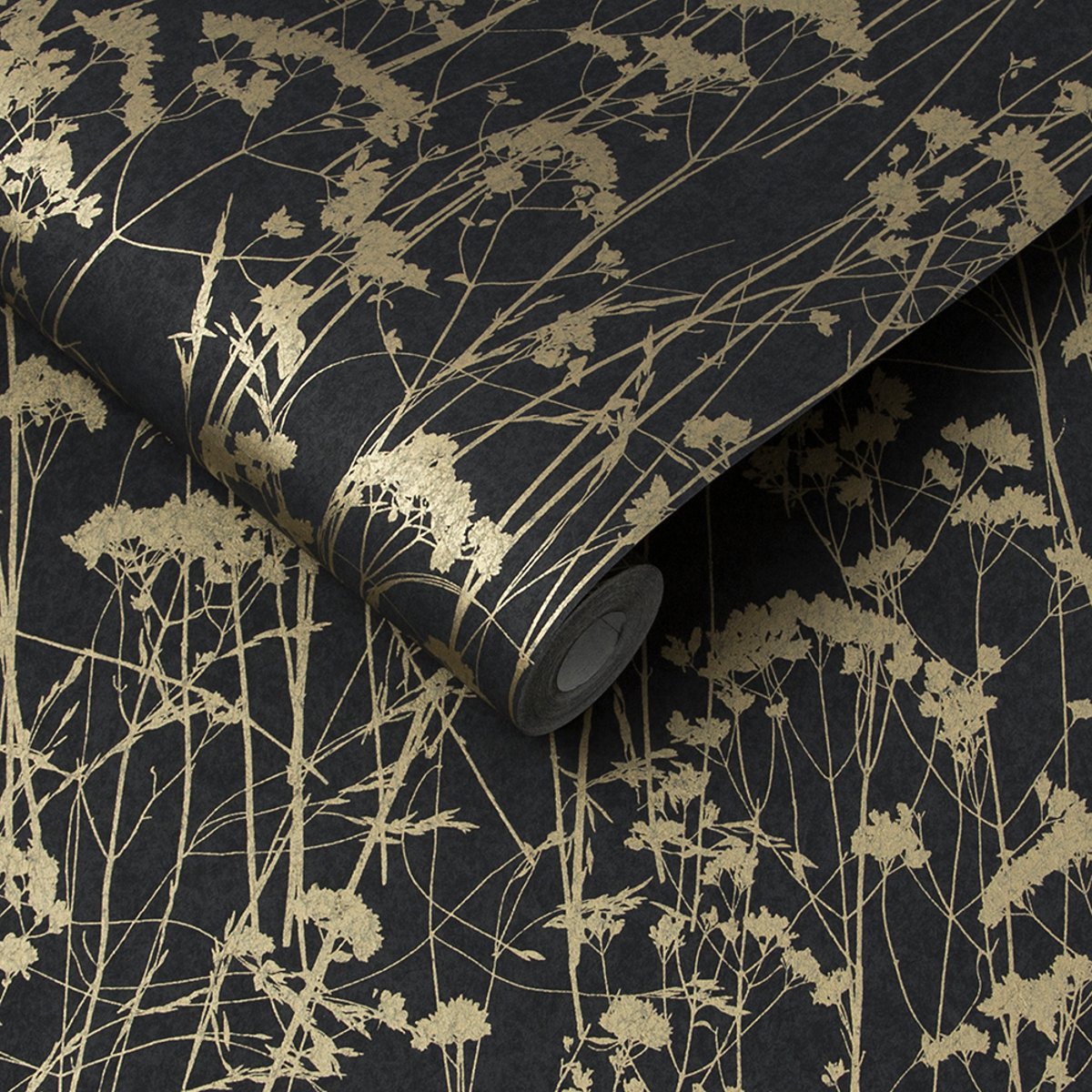 Papier peint Grace noir, GRAHAM ET BROWN
