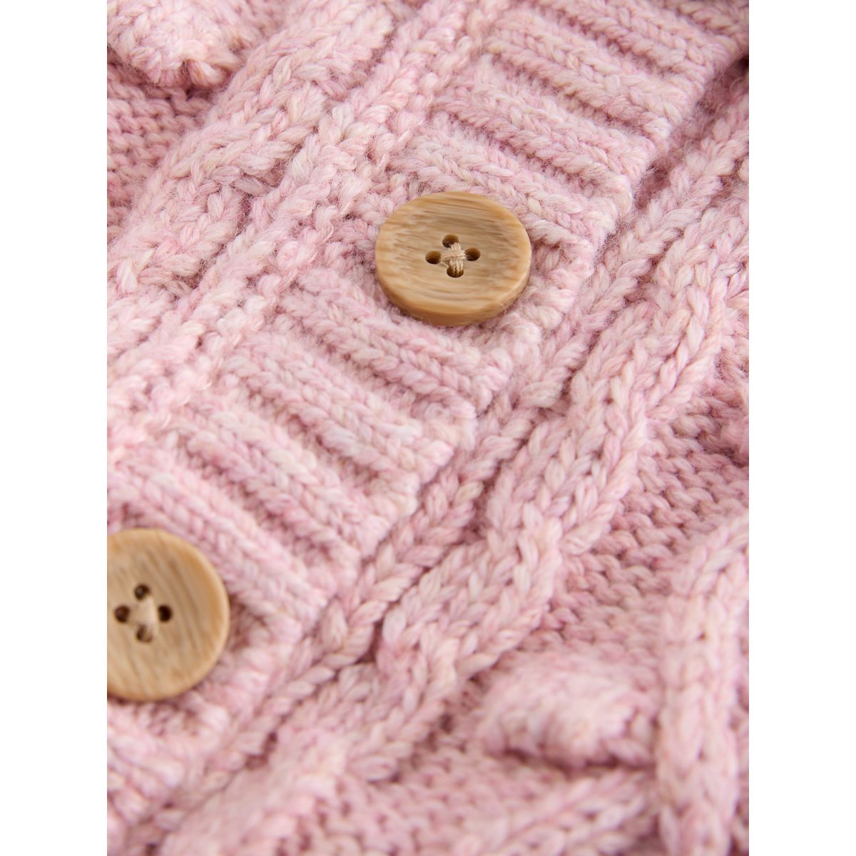 Cardigan épais à boules rose, NEXT
