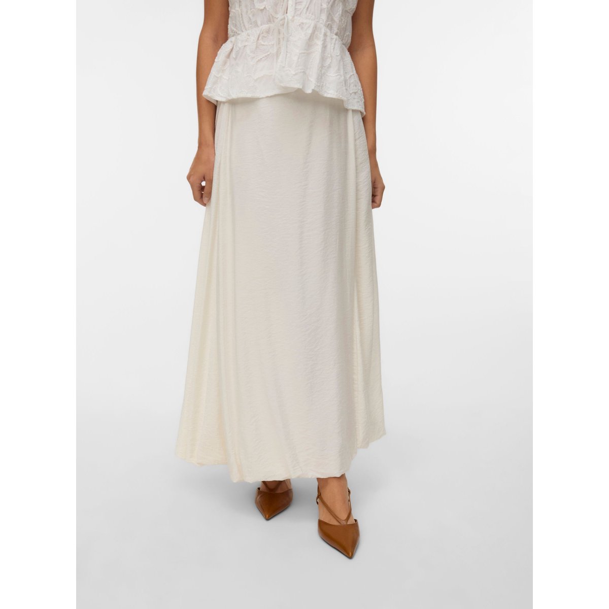 Jupe Droite snow white, VERO MODA