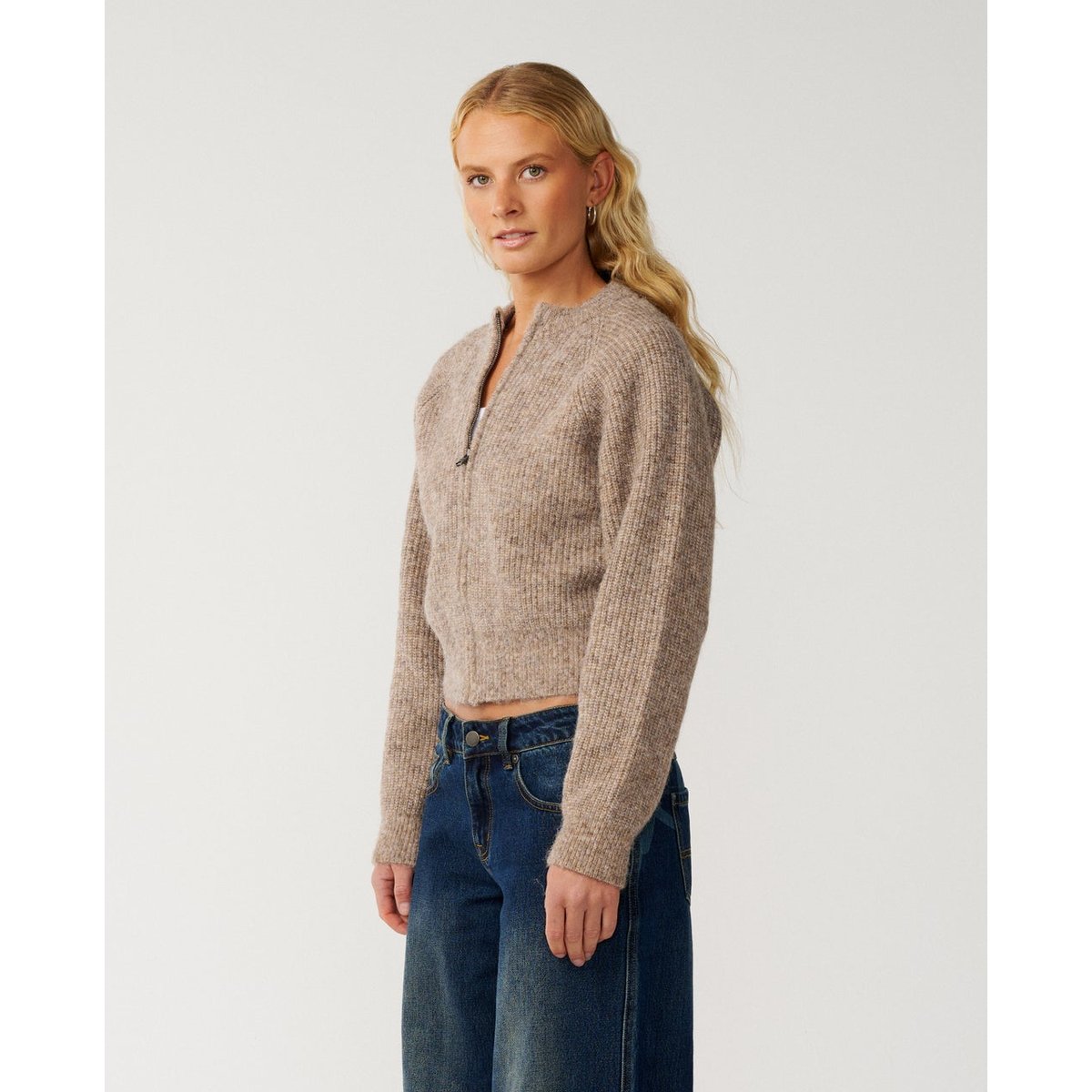 Gilet zippé VENTURE moka, RIP CURL