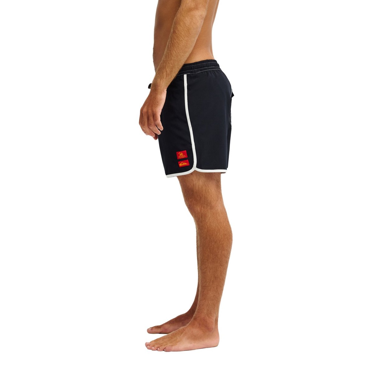 Short de bain BOB MARLEY SCALLOP 16" noir black, QUIKSILVER