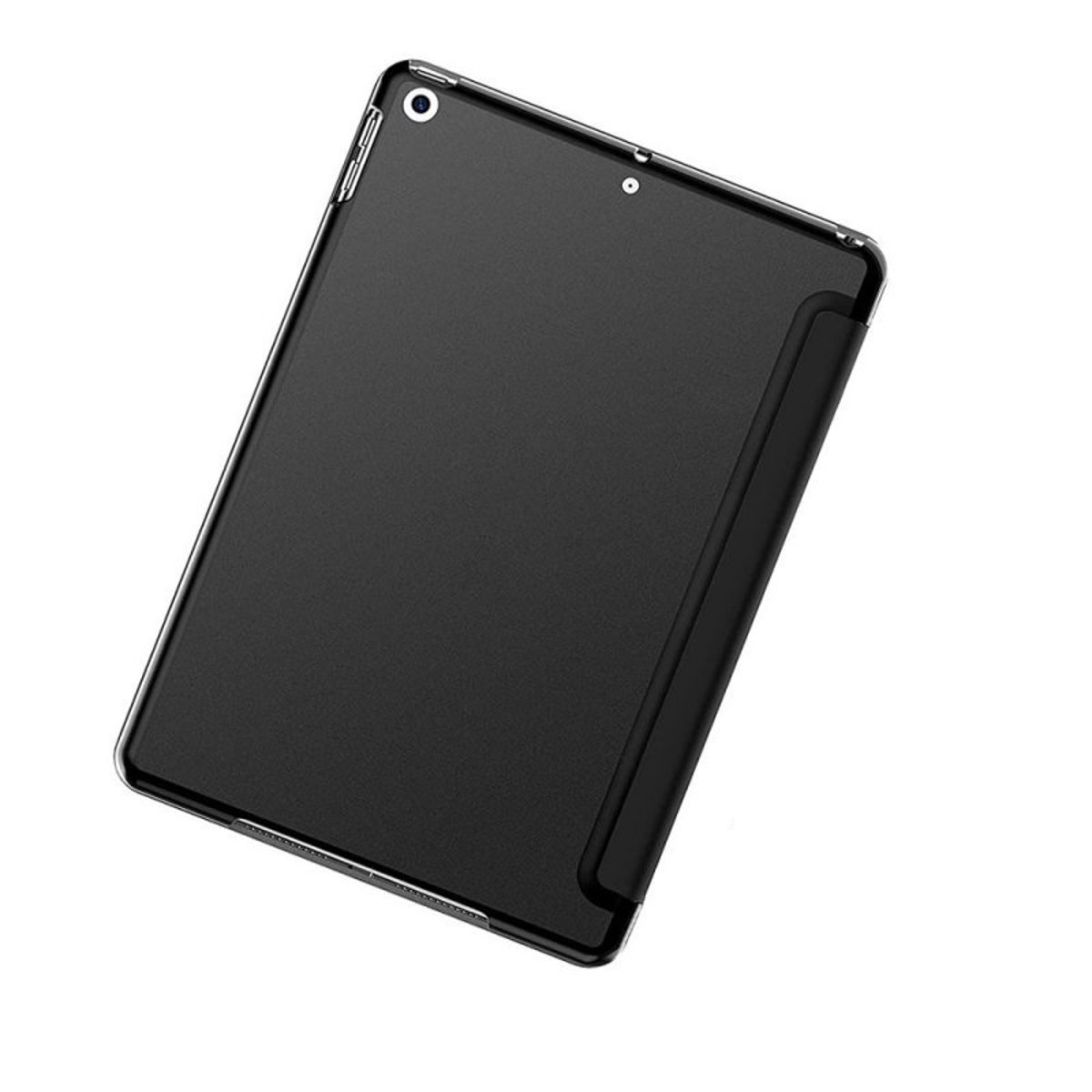 Etui Smart Cover à rabat avec support pour iPad 10.2 (2019-2021) noir, EVETANE