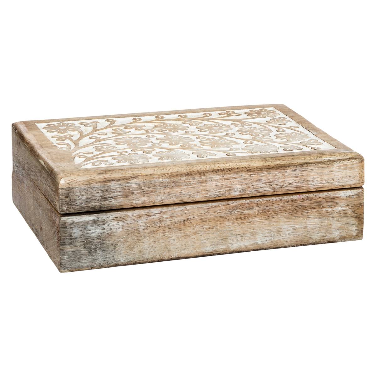 Set de 2 boîtes déco RITUAL beige, ATMOSPHERA