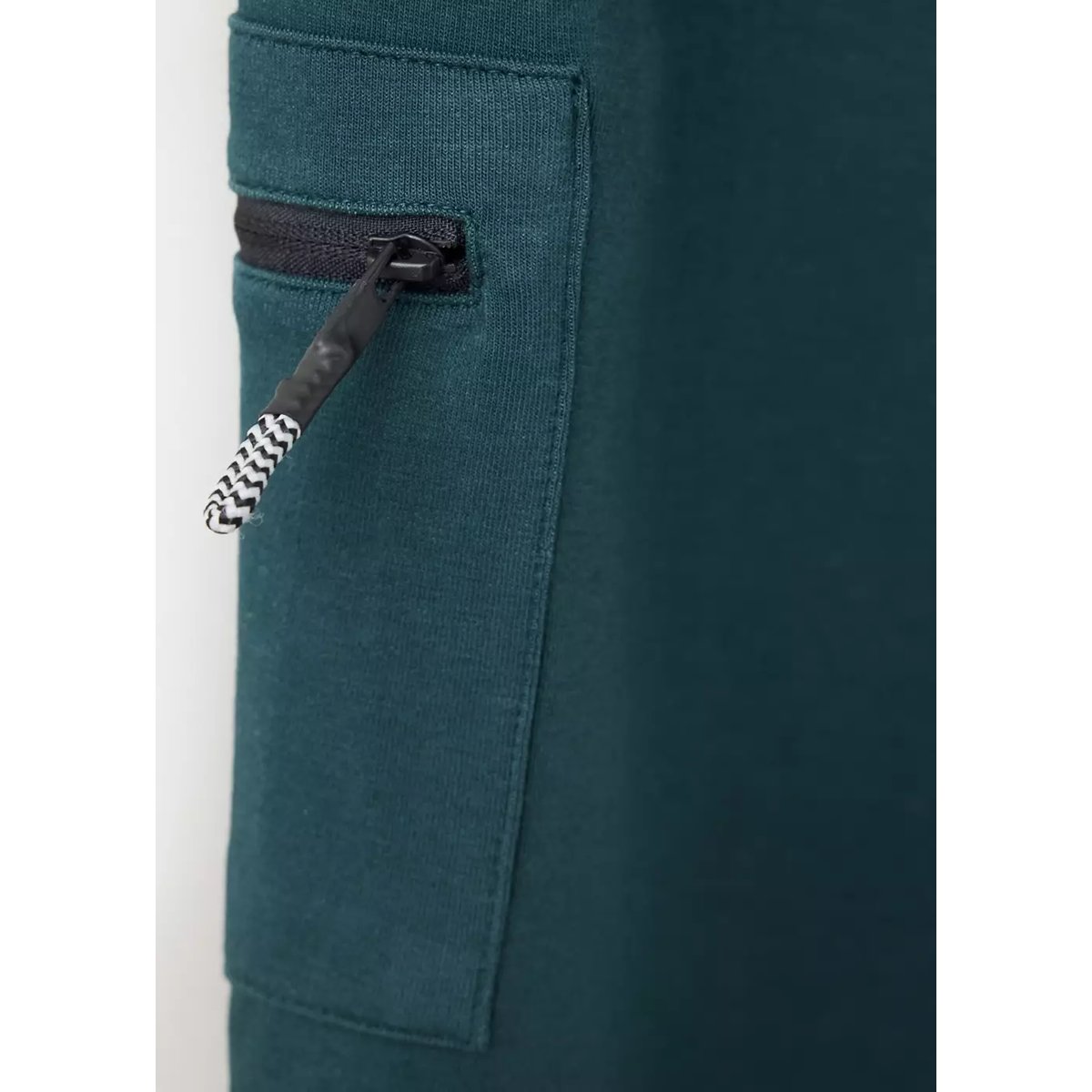 Pantalon jogger coton vert foncé, MANGO KIDS