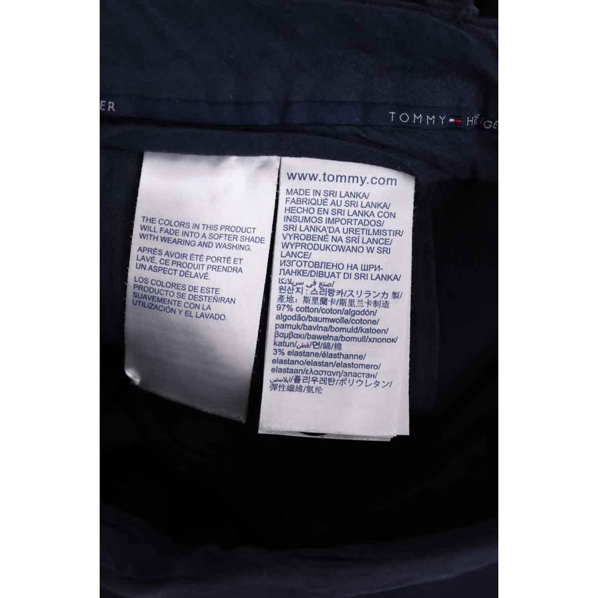 Pantalon slim - Très Bon État marine, TOMMY HILFIGER