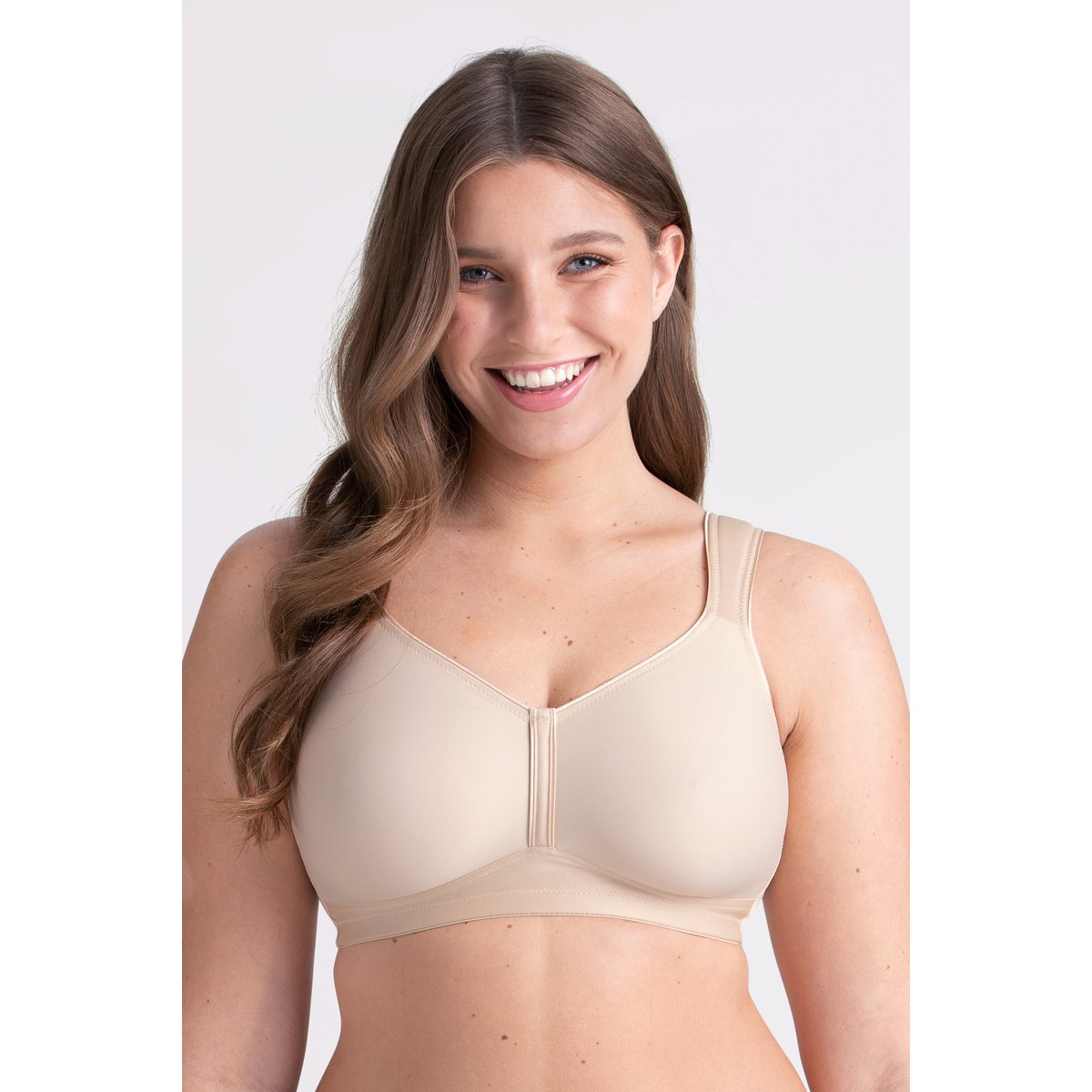 Soutien-gorge sans armatures Feel Fresh beige, MISS MARY OF SWEDEN
