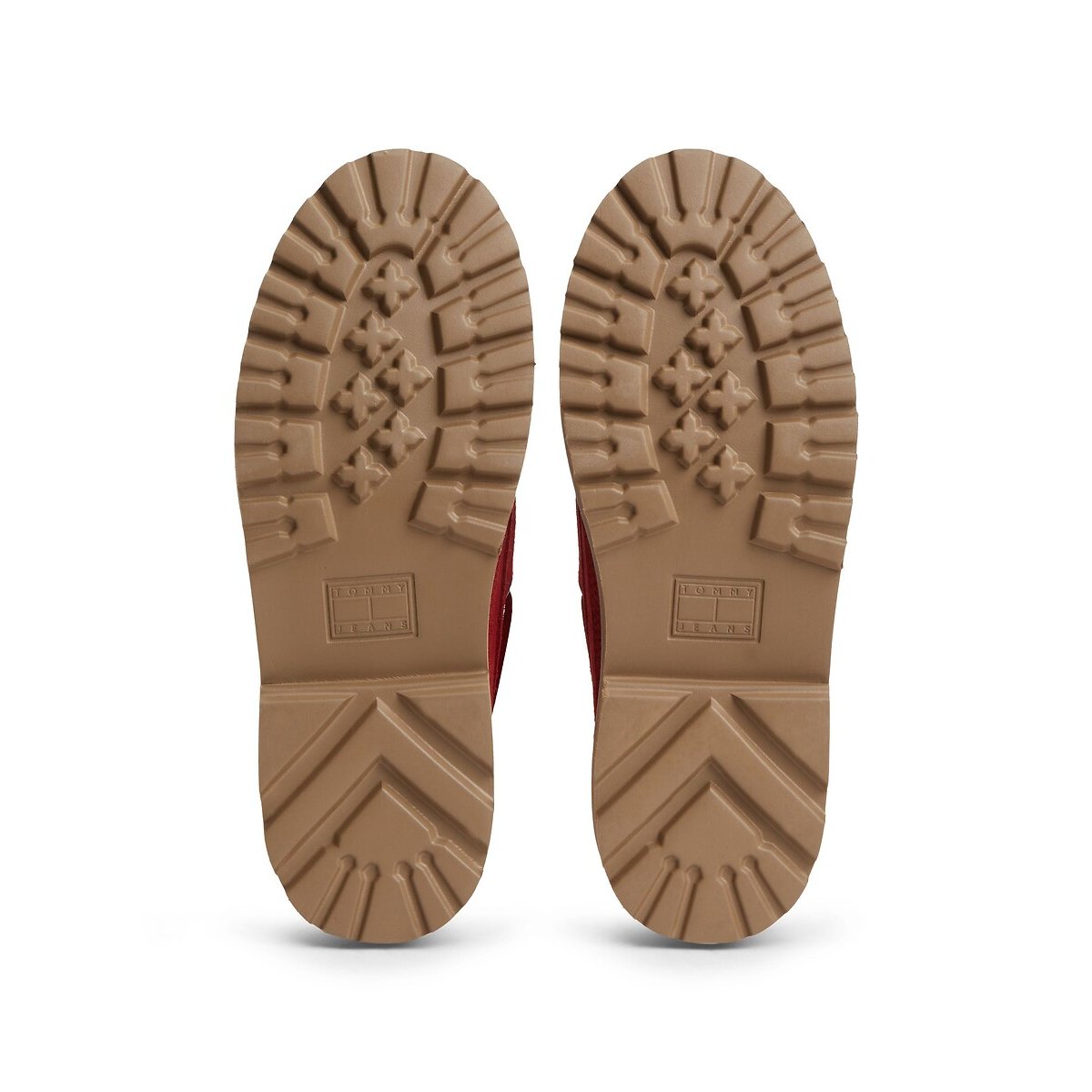 Chaussures bateau en cuir suédé, Archive rouge, TOMMY HILFIGER