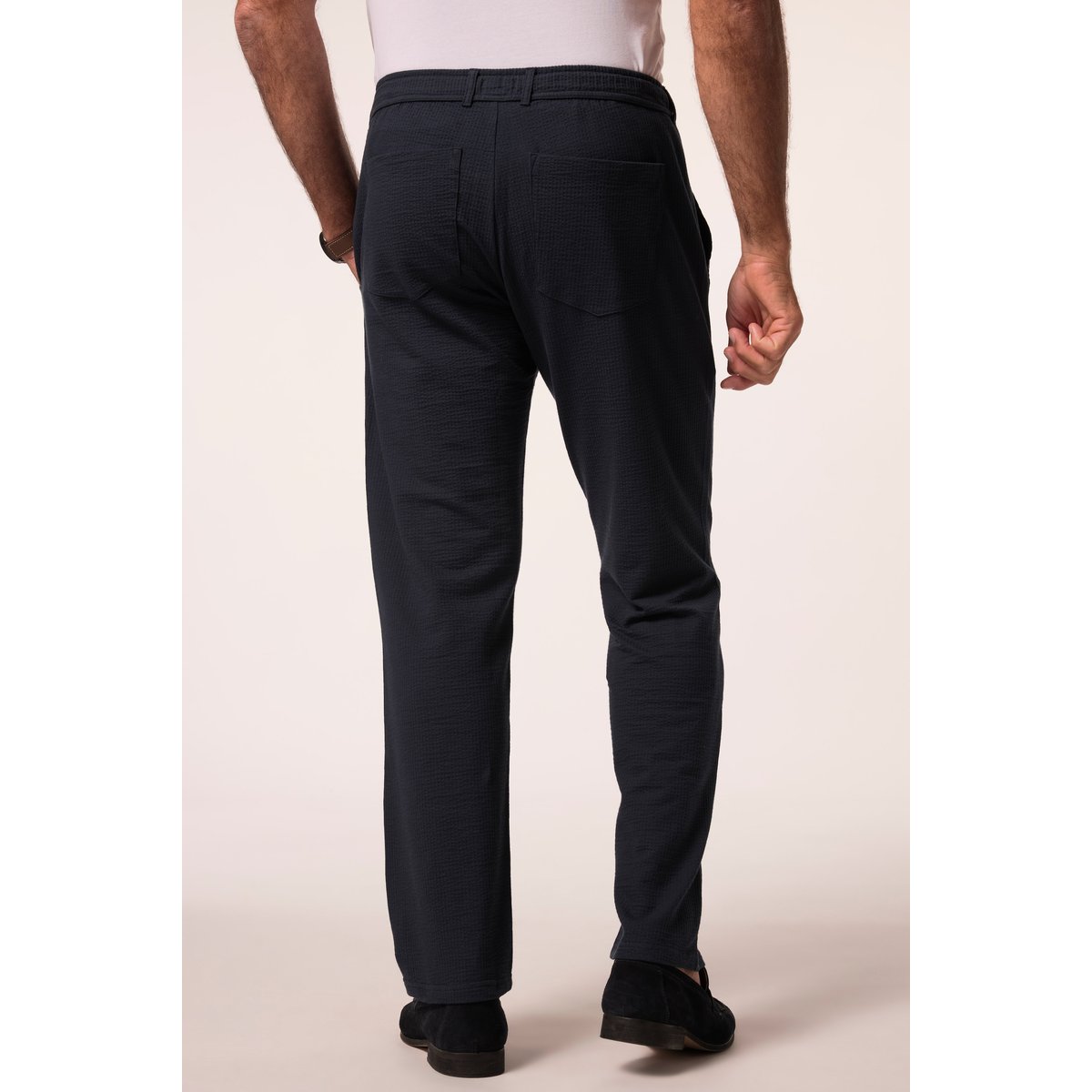 Pantalon chino 4 poches bleu marine, JP1880