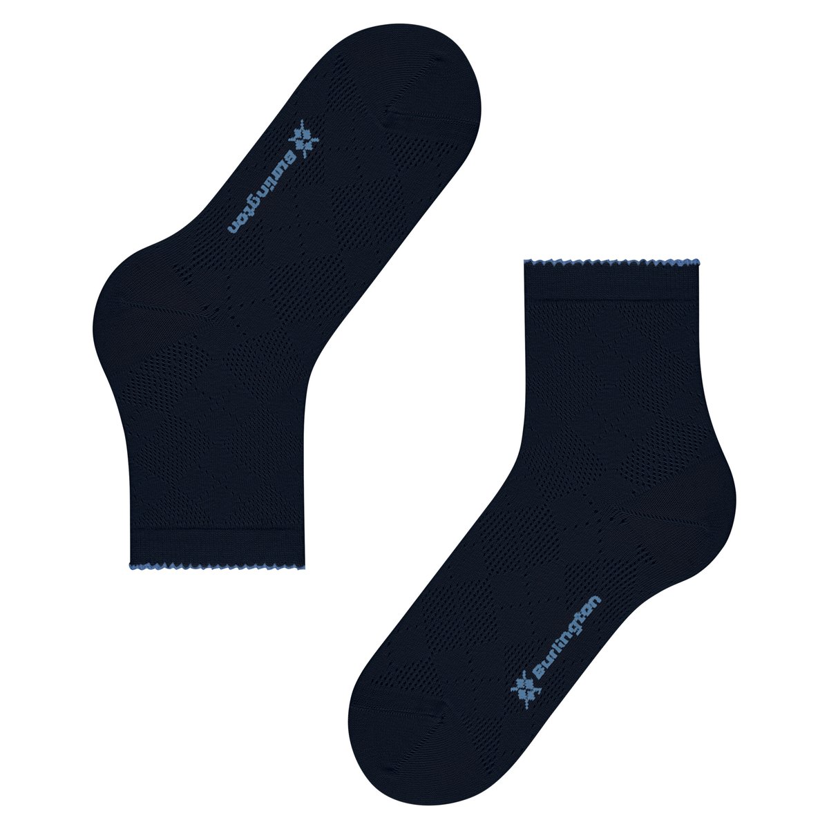 Chaussettes courtes Chelsea Semi-opaque marin, BURLINGTON